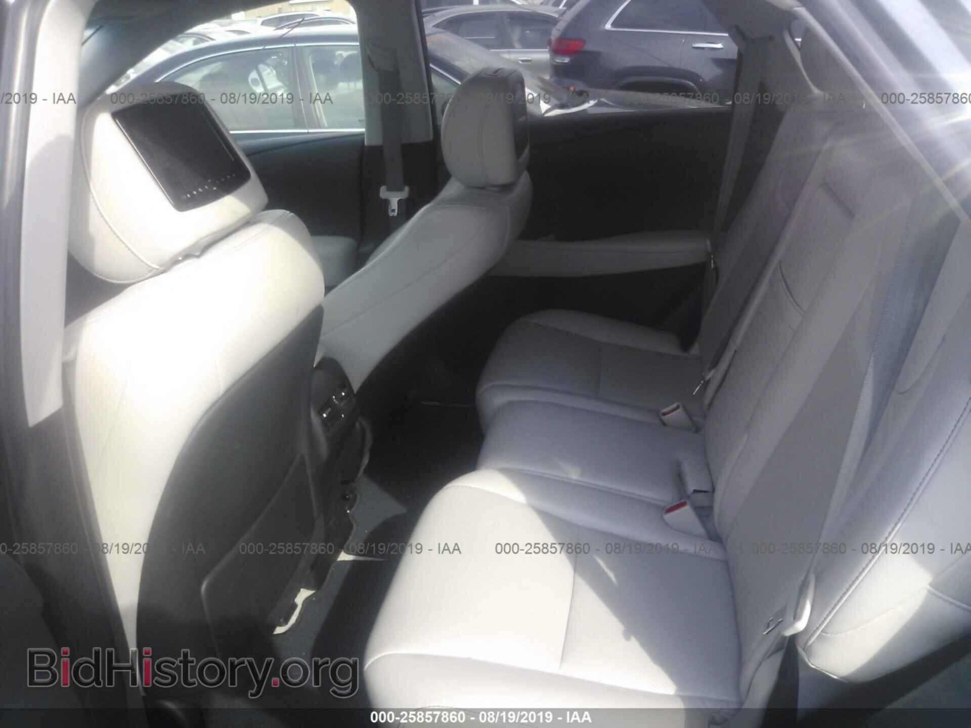 2013 LEXUS RX - VIN: 2T2BK1BA0DC211236 - Фото 8