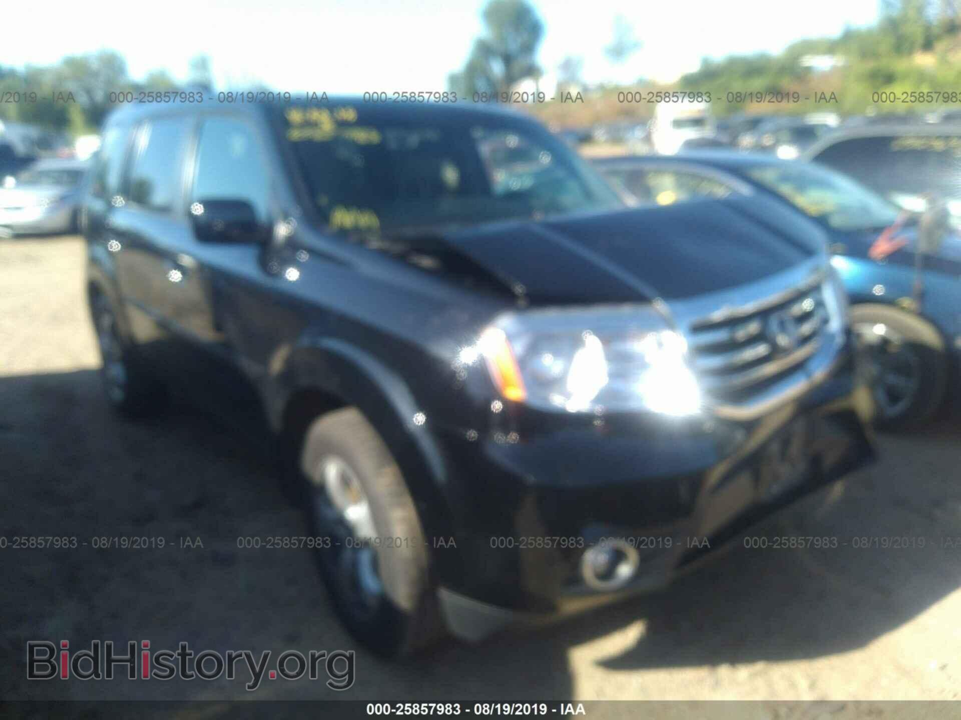 Photo 5FNYF4H54EB020320 - HONDA PILOT 2014