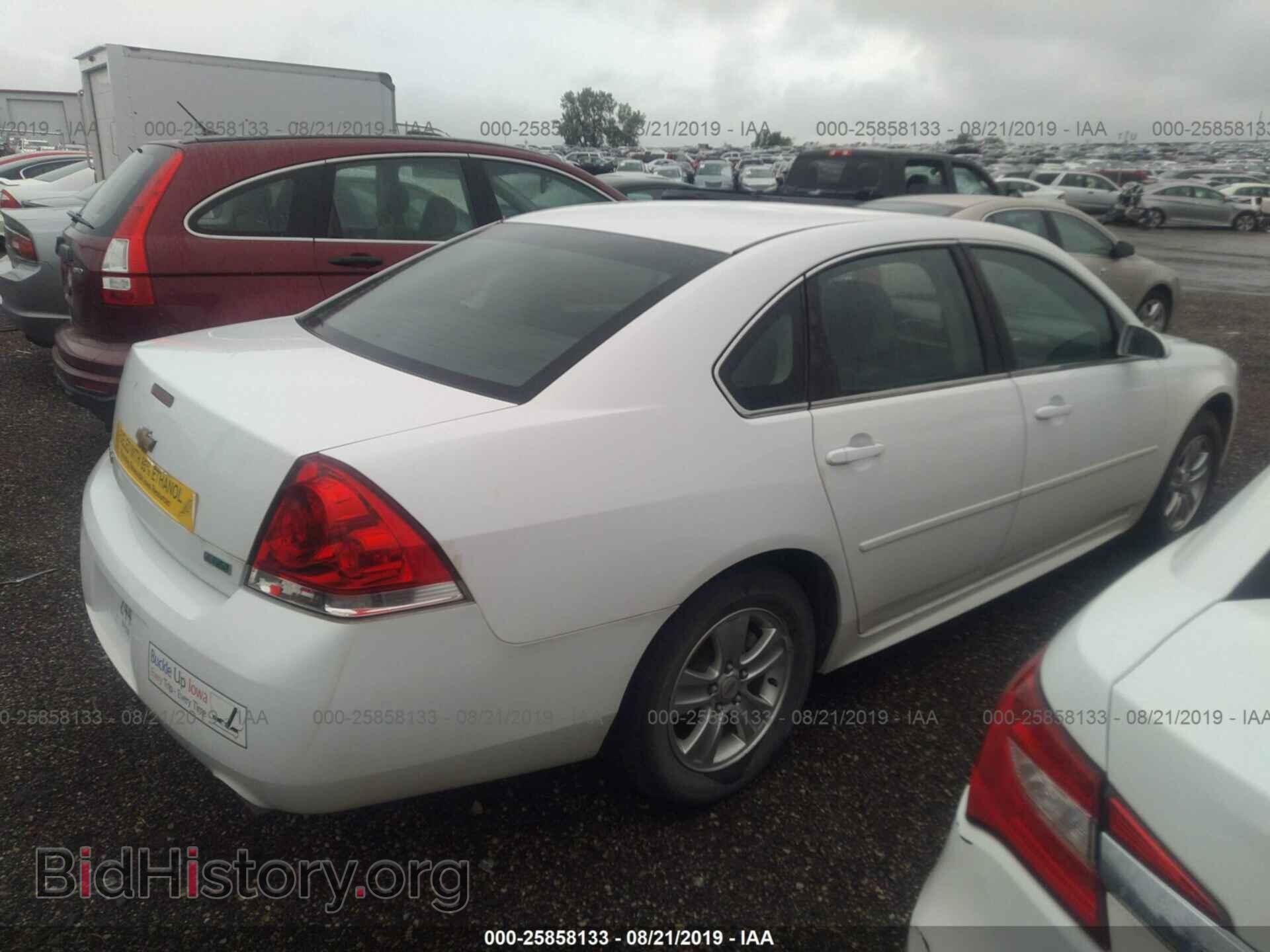 2013 CHEVROLET IMPALA - VIN: 2G1WF5E35D1239197 - Фото 4