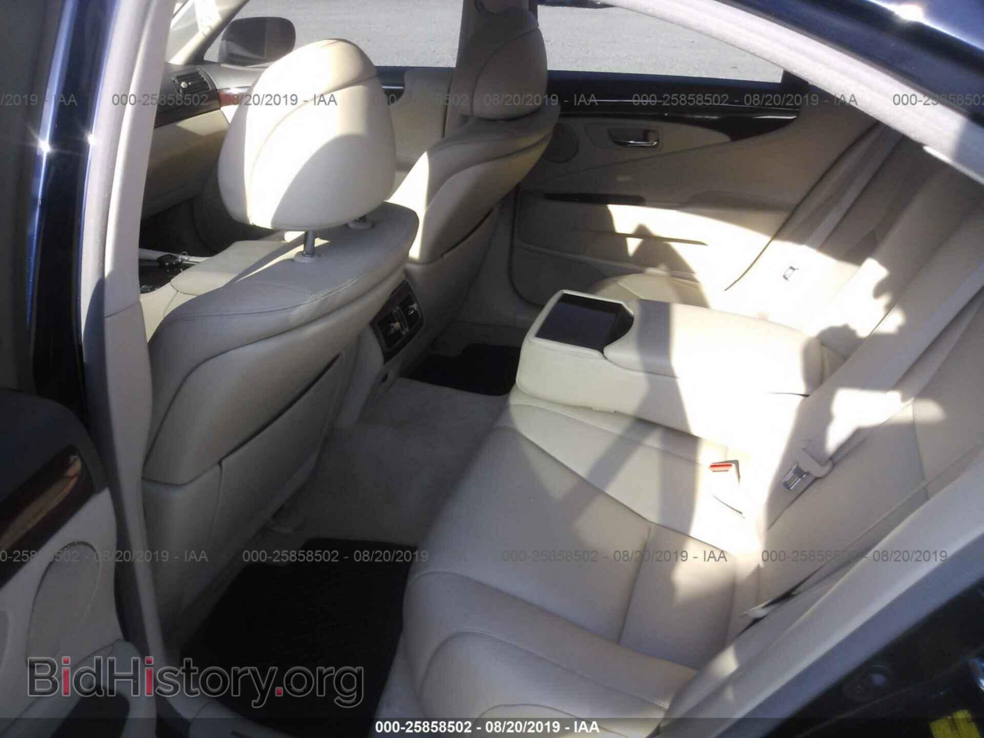 2008 LEXUS LS - VIN: JTHBL46F785071132 - Фото 8