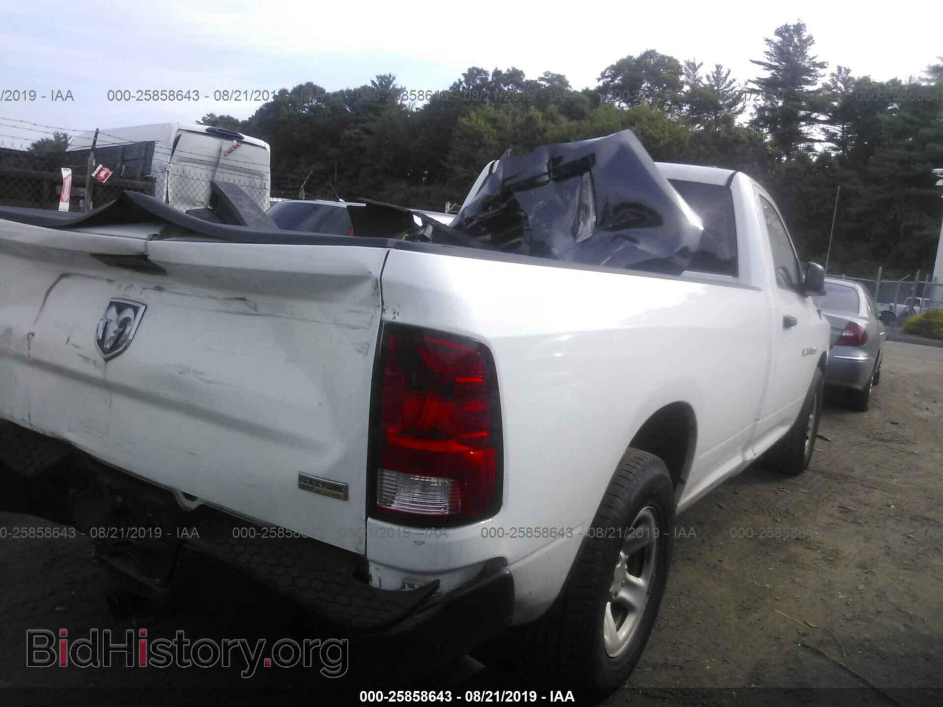 2012 DODGE RAM 1500 - VIN: 3C6JD6DP2CG226857 - Фото 4