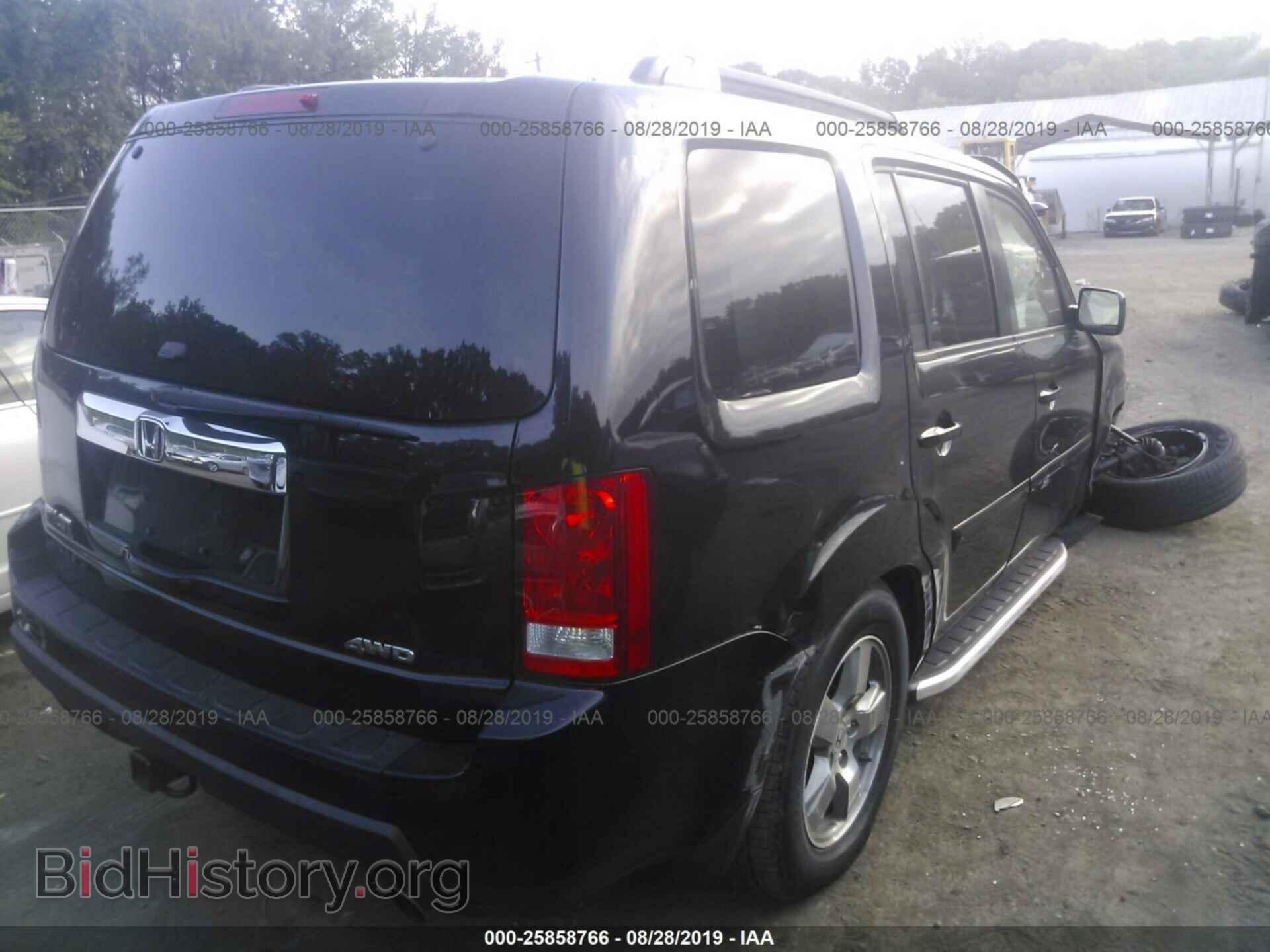 2011 HONDA PILOT - VIN: 5FNYF4H65BB006124 - Фото 4