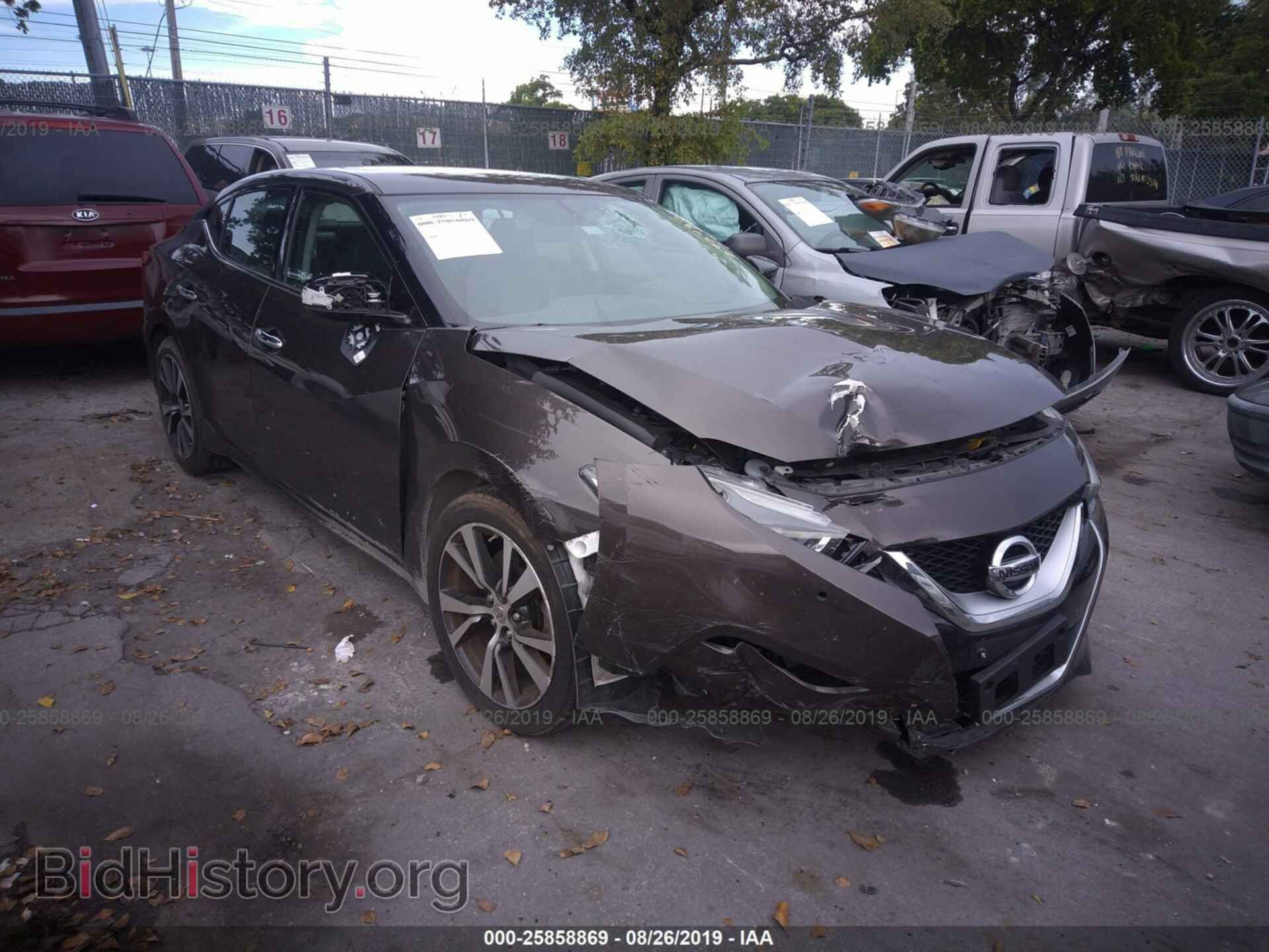 Фотография 1N4AA6AP1HC372432 - NISSAN MAXIMA 2017