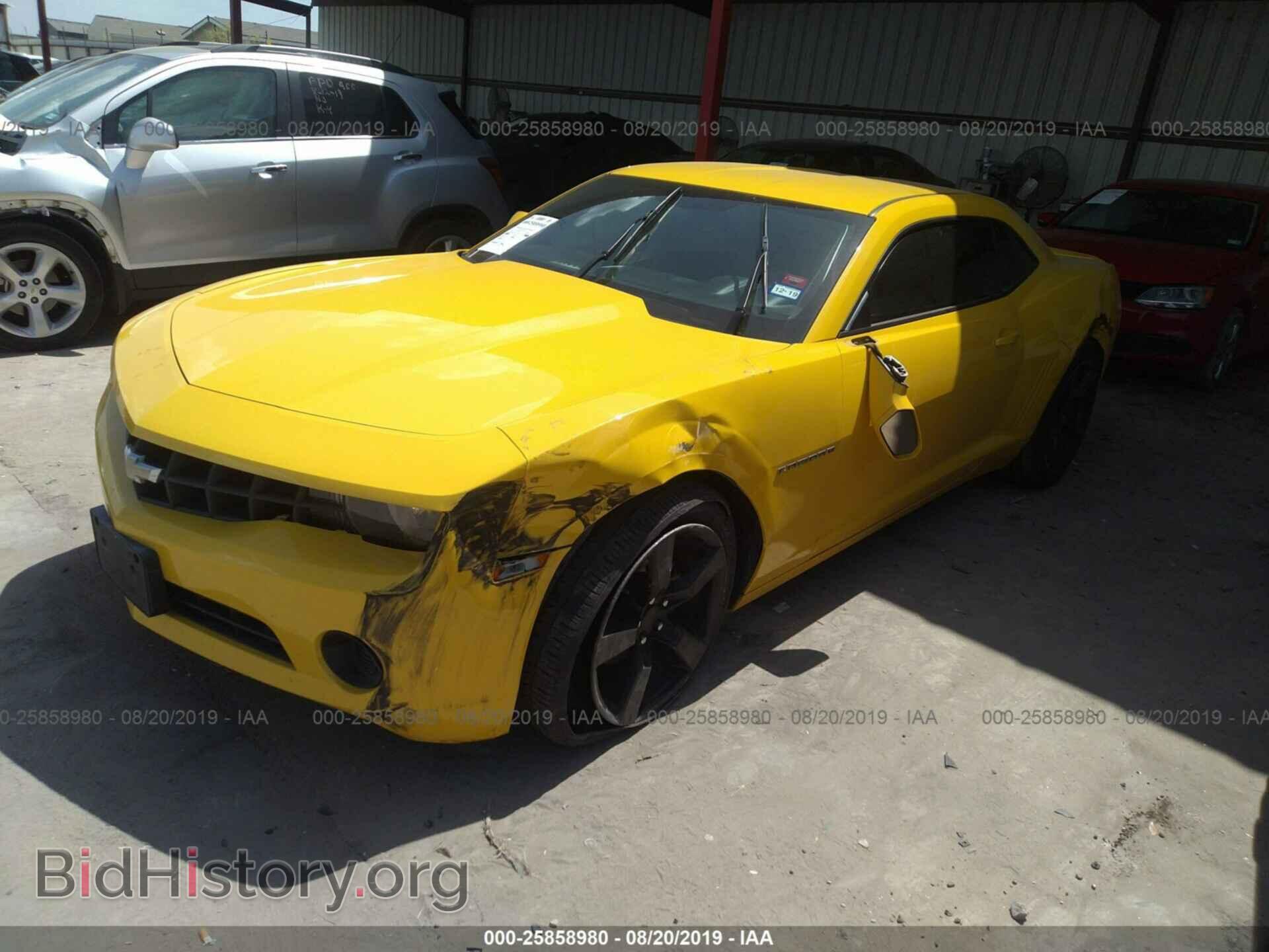 2012 CHEVROLET CAMARO - VIN: 2G1FA1E39C9125548 - Photo 2