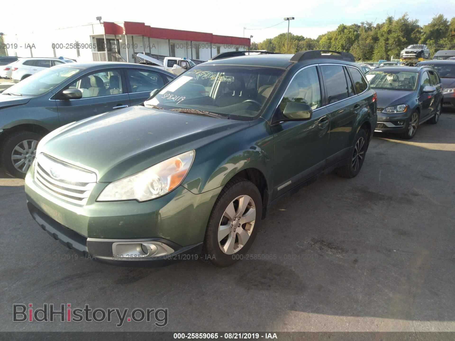 2010 SUBARU OUTBACK - VIN: 4S4BRBCC2A3343369 - Фото 2