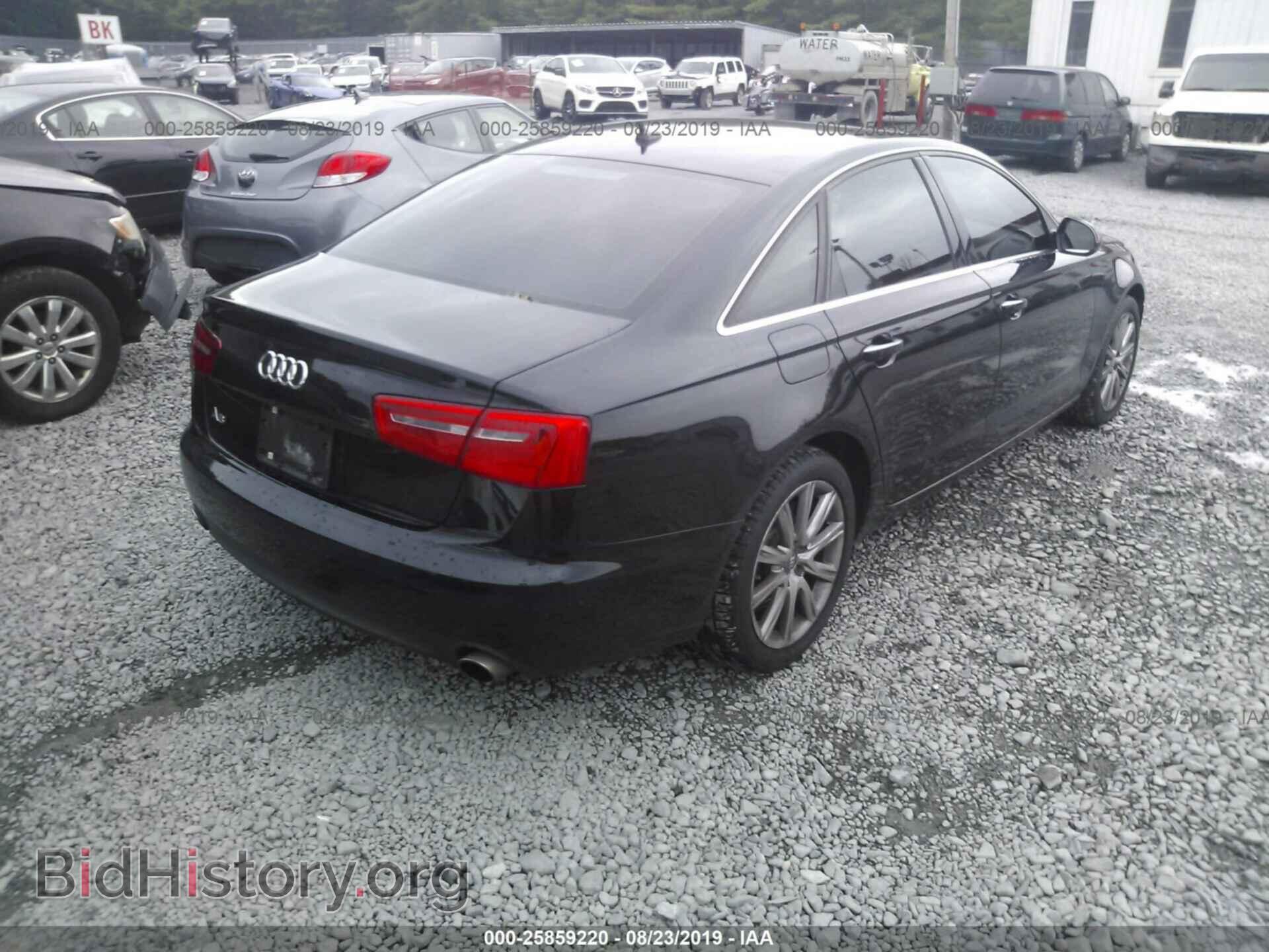 2013 AUDI A6 - VIN: WAUGFAFC1DN050500 - Photo 4
