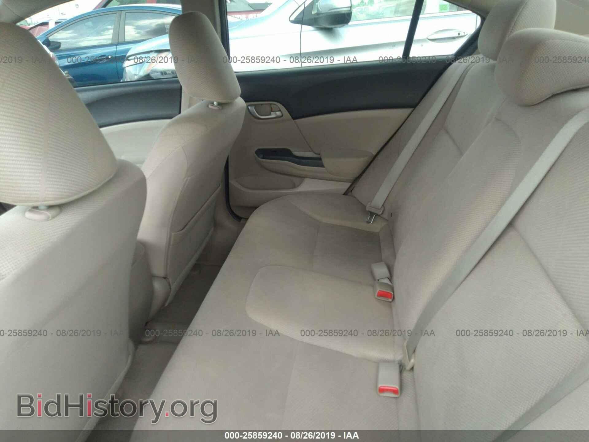 2012 HONDA CIVIC - VIN: 2HGFB2F54CH564951 - Photo 8