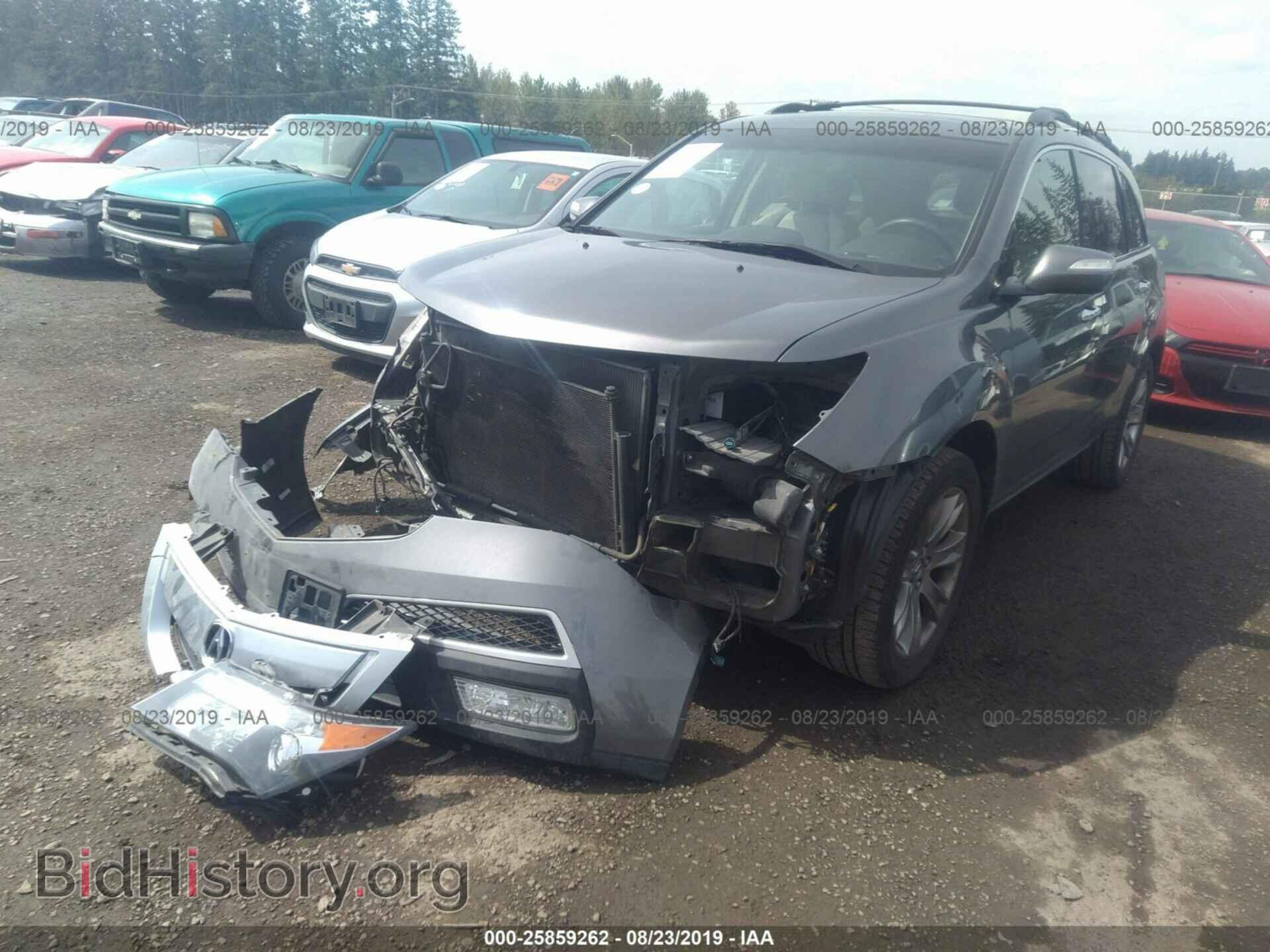 2012 ACURA MDX - VIN: 2HNYD2H66CH545187 - Фото 2