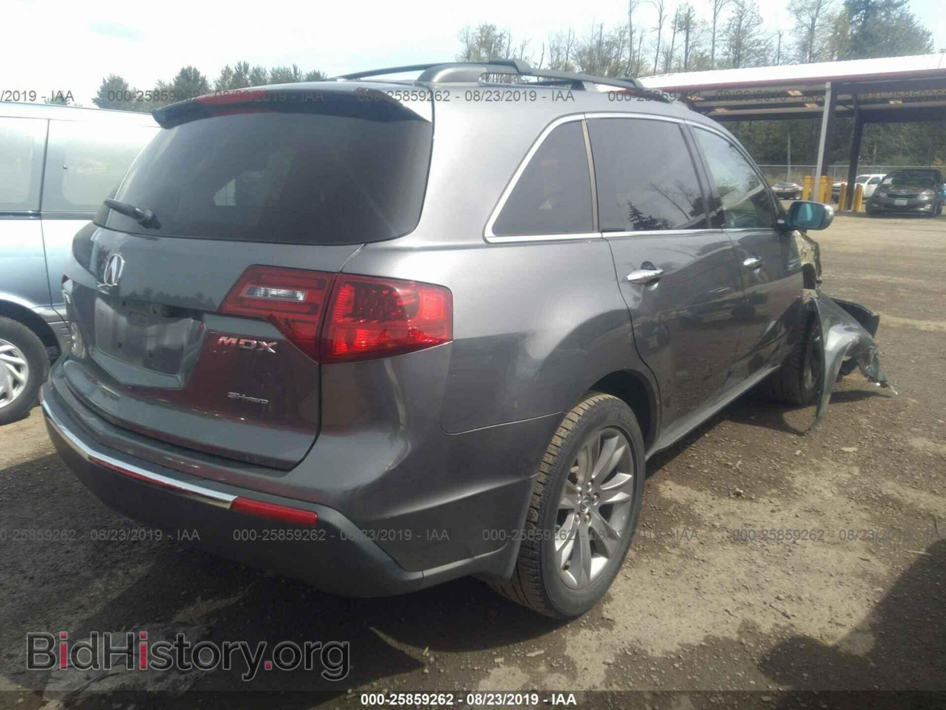 2012 ACURA MDX - VIN: 2HNYD2H66CH545187 - Фото 4
