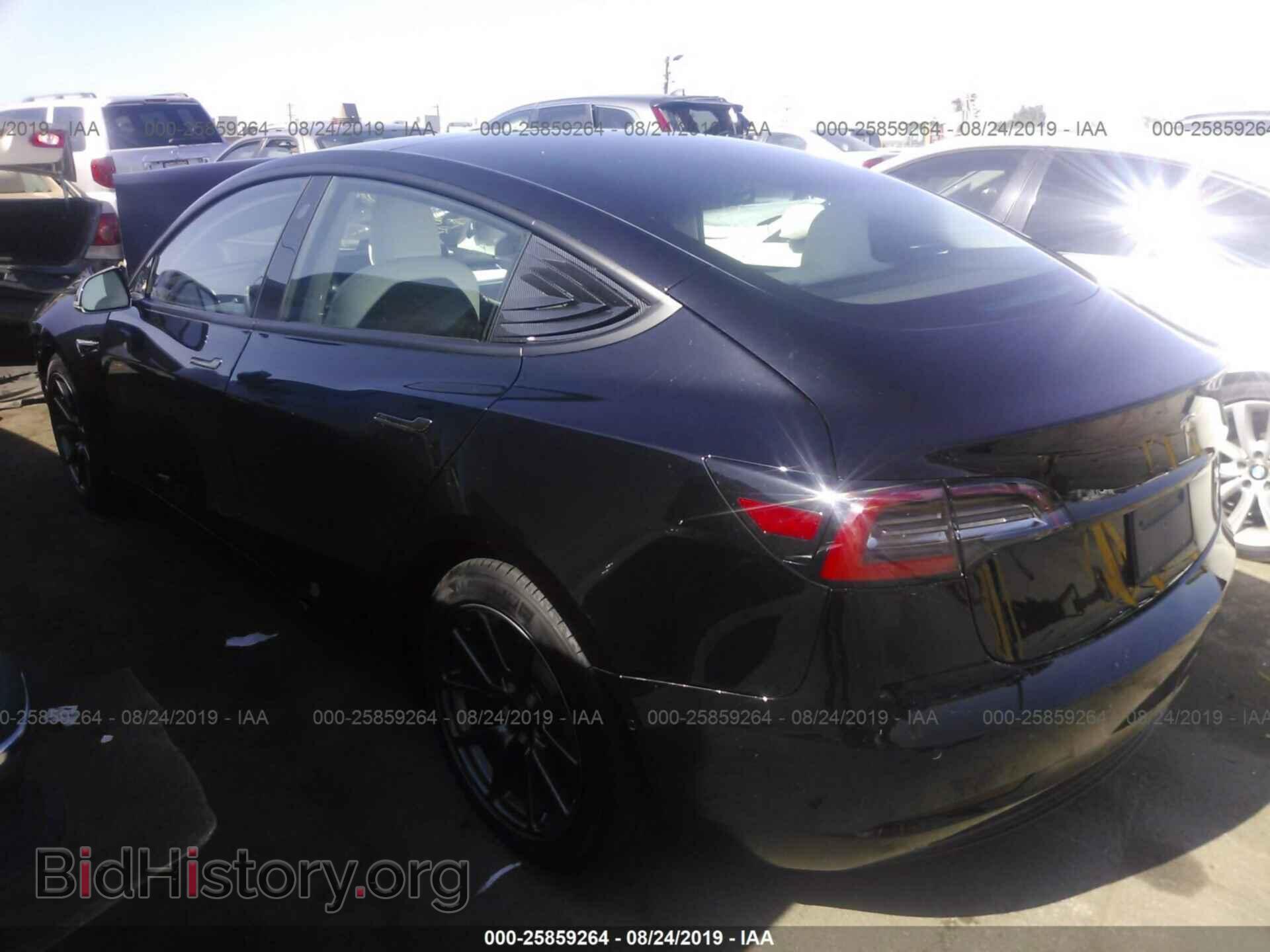 2019 TESLA MODEL 3 - VIN: 5YJ3E1EA3KF301646 - Фото 3