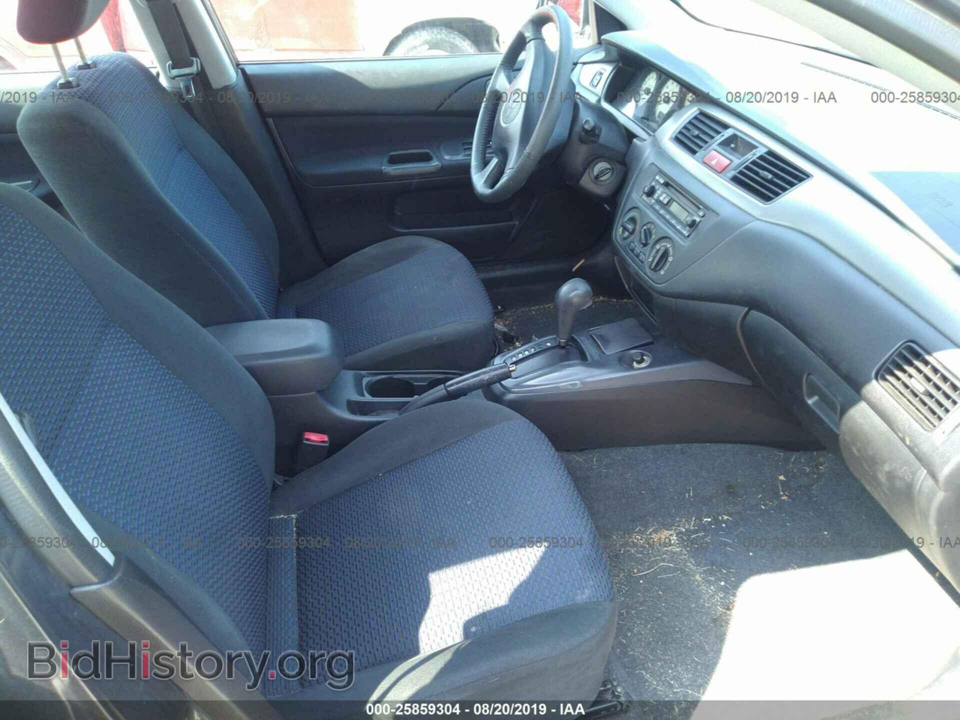 2002 MITSUBISHI LANCER - VIN: JA3AJ86E92U061702 - Photo 5