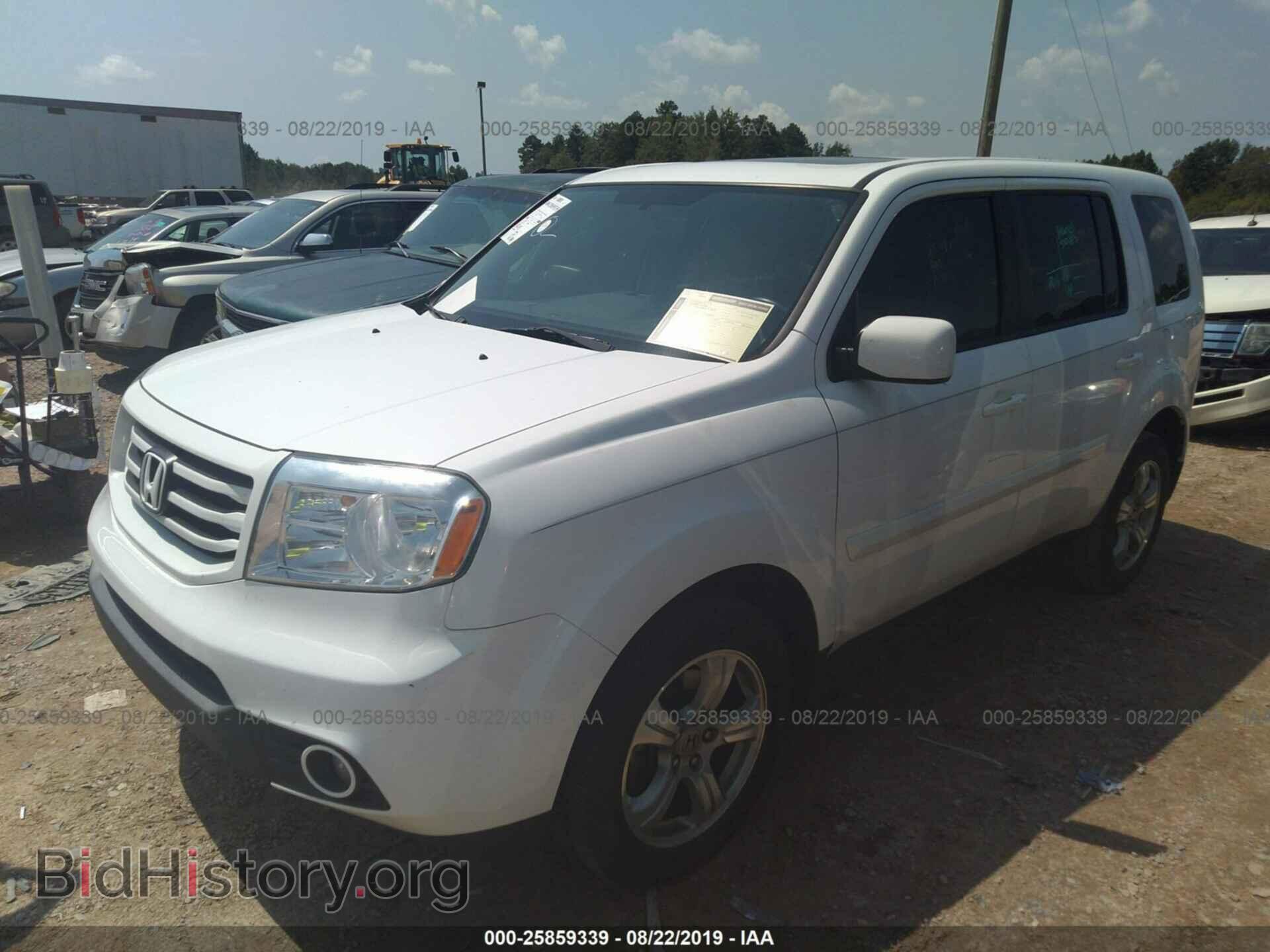 2013 HONDA PILOT - VIN: 5FNYF3H58DB027313 - Фото 2