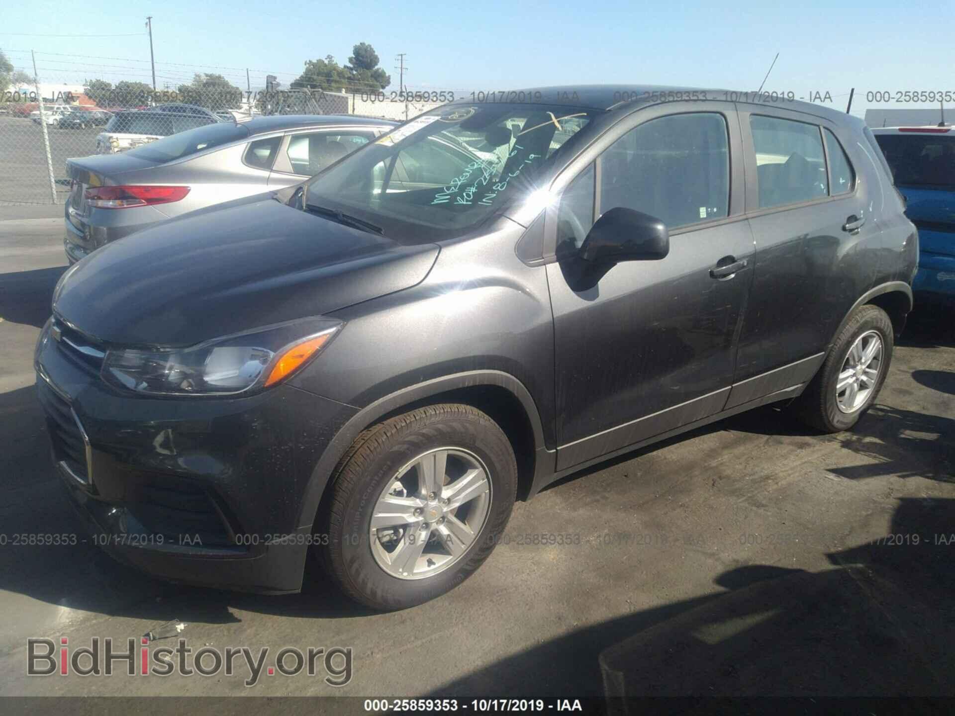 2019 CHEVROLET TRAX - VIN: 3GNCJKSB3KL250866 - Photo 2