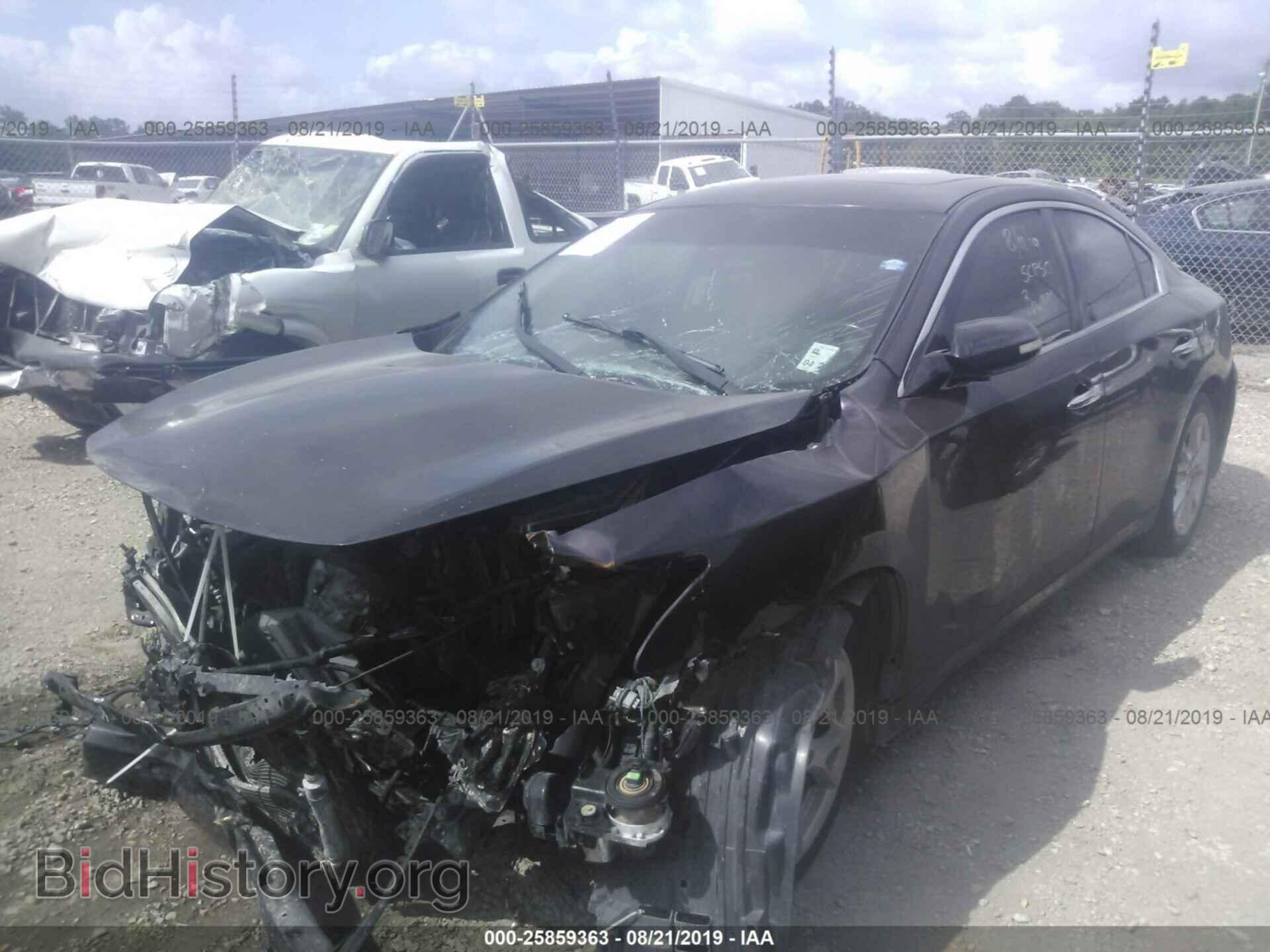 2012 NISSAN MAXIMA - VIN: 1N4AA5AP2CC811186 - Фото 2