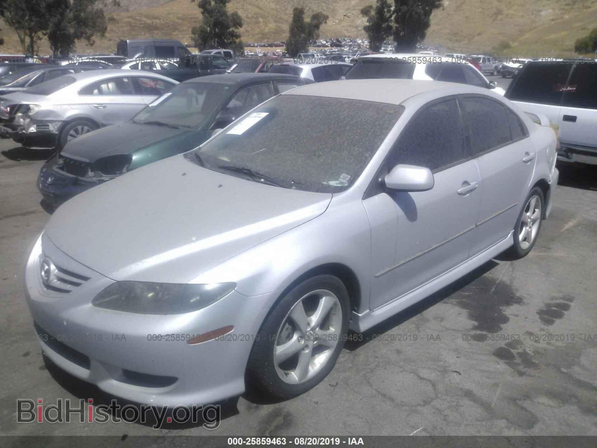 2005 MAZDA 6 - VIN: 1YVHP84C355M57150 - Фото 2