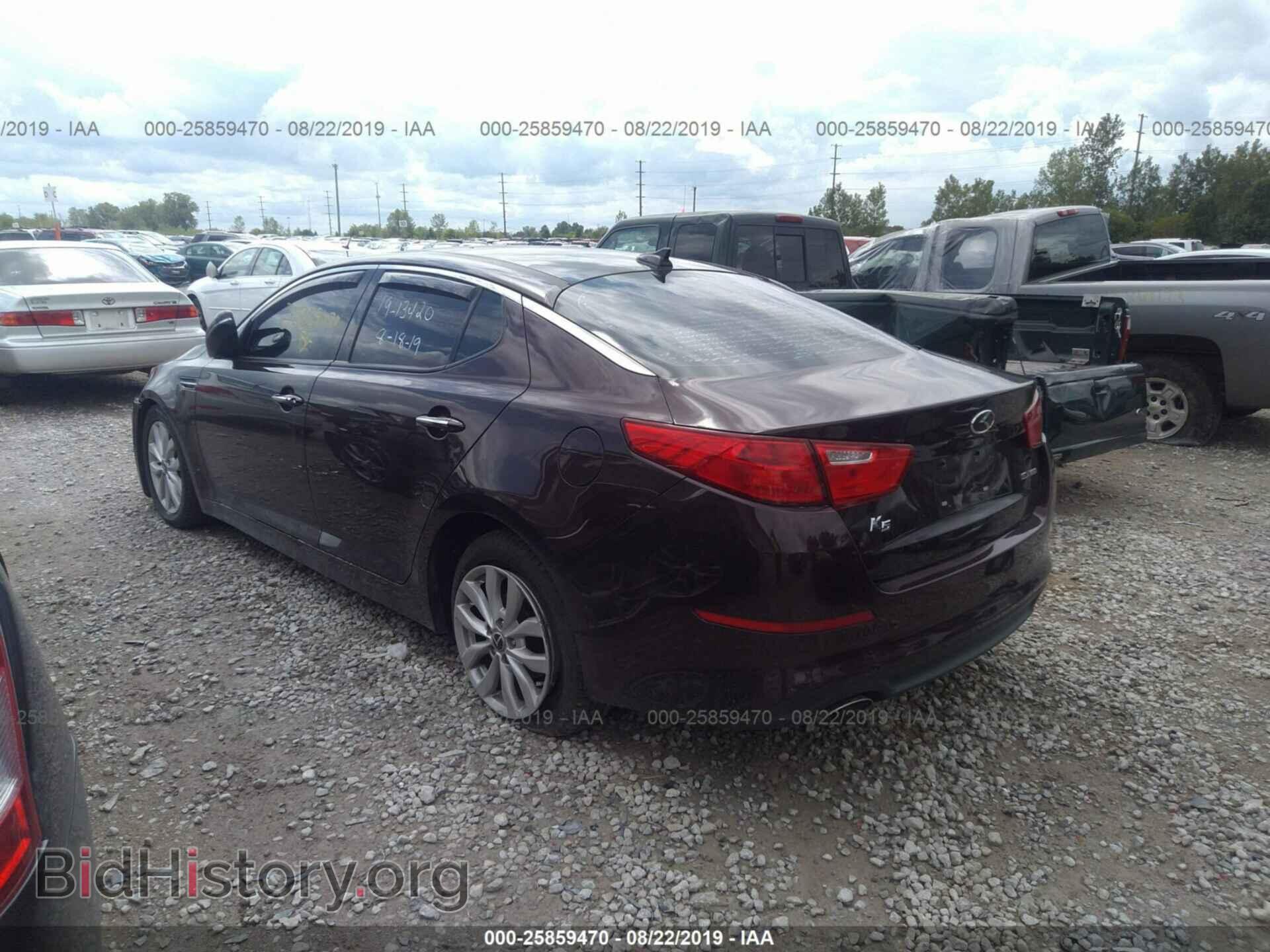 2014 KIA OPTIMA - VIN: 5XXGN4A72EG271733 - Фото 3