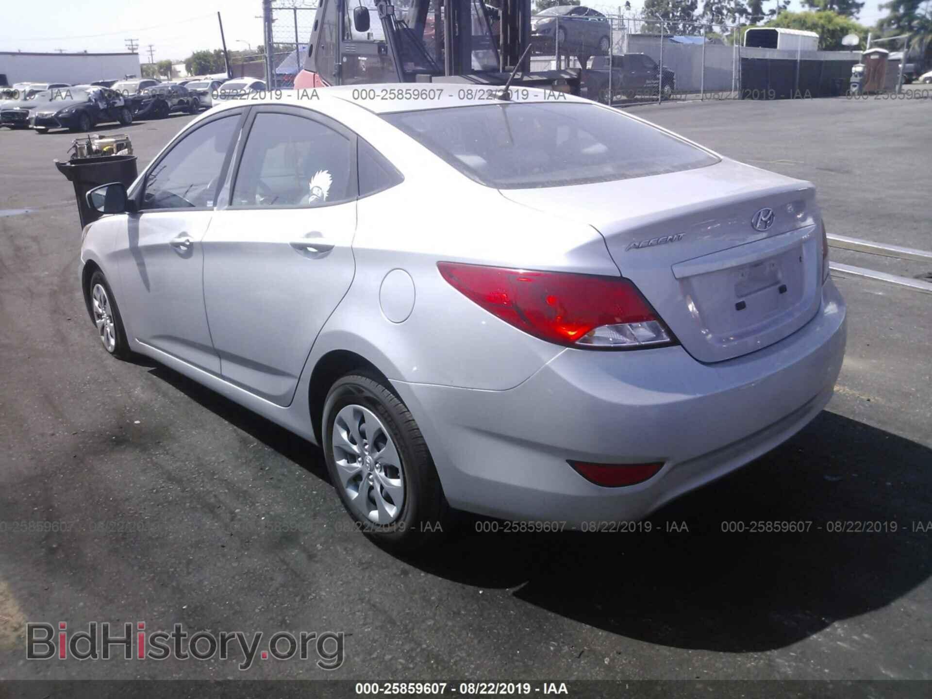 2016 HYUNDAI ACCENT - VIN: KMHCT4AE1GU123942 - Фото 3