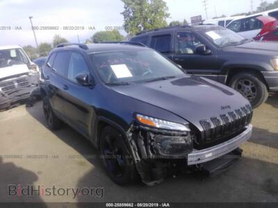 2016 Jeep CHEROKEE Latitude, серый — VIN 1C4PJMCS0GW103877, IAAI