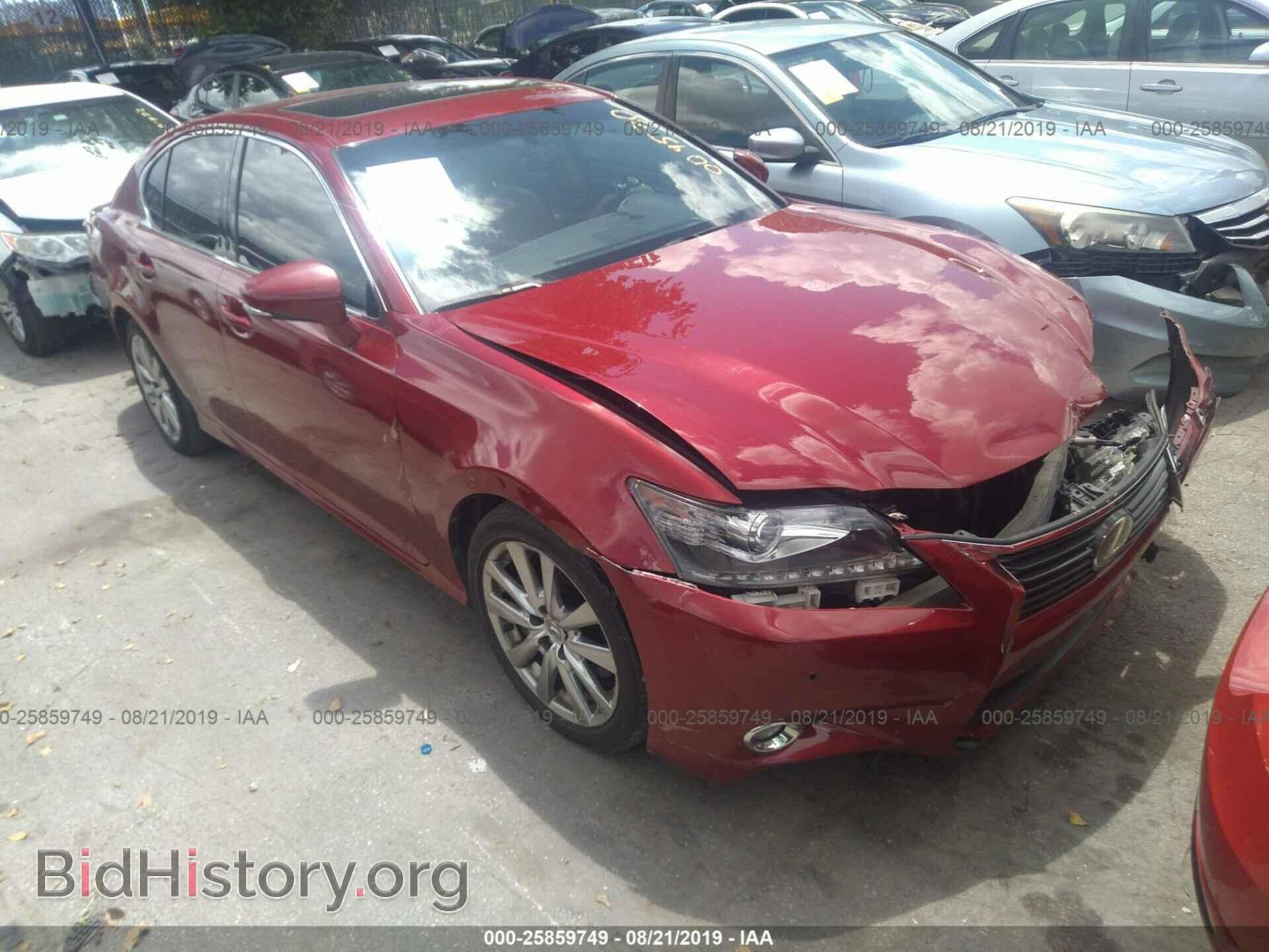 Photo JTHBE1BL8D5009530 - LEXUS GS 2013