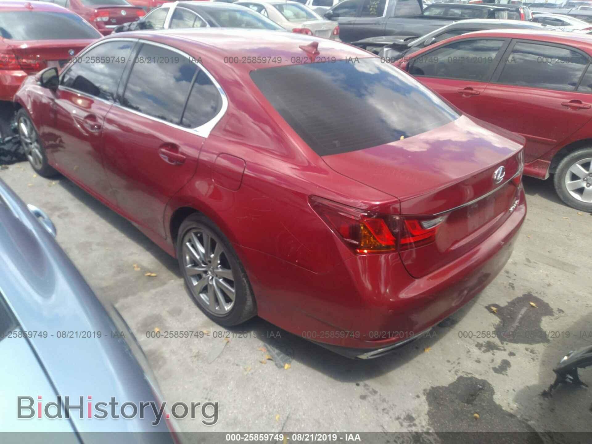 2013 LEXUS GS - VIN: JTHBE1BL8D5009530 - Фото 3