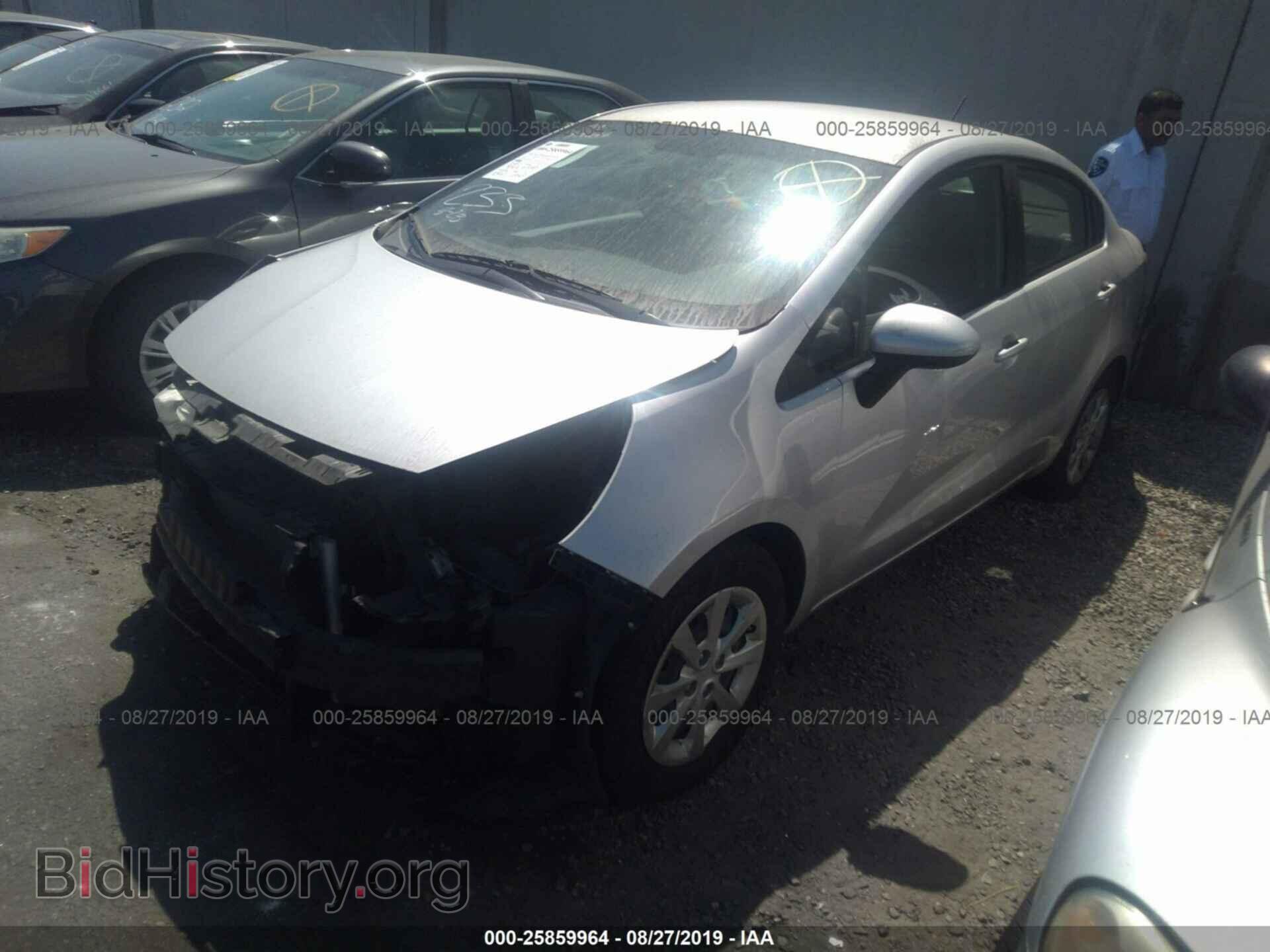 2017 KIA RIO - VIN: KNADM4A35H6026184 - Фото 2