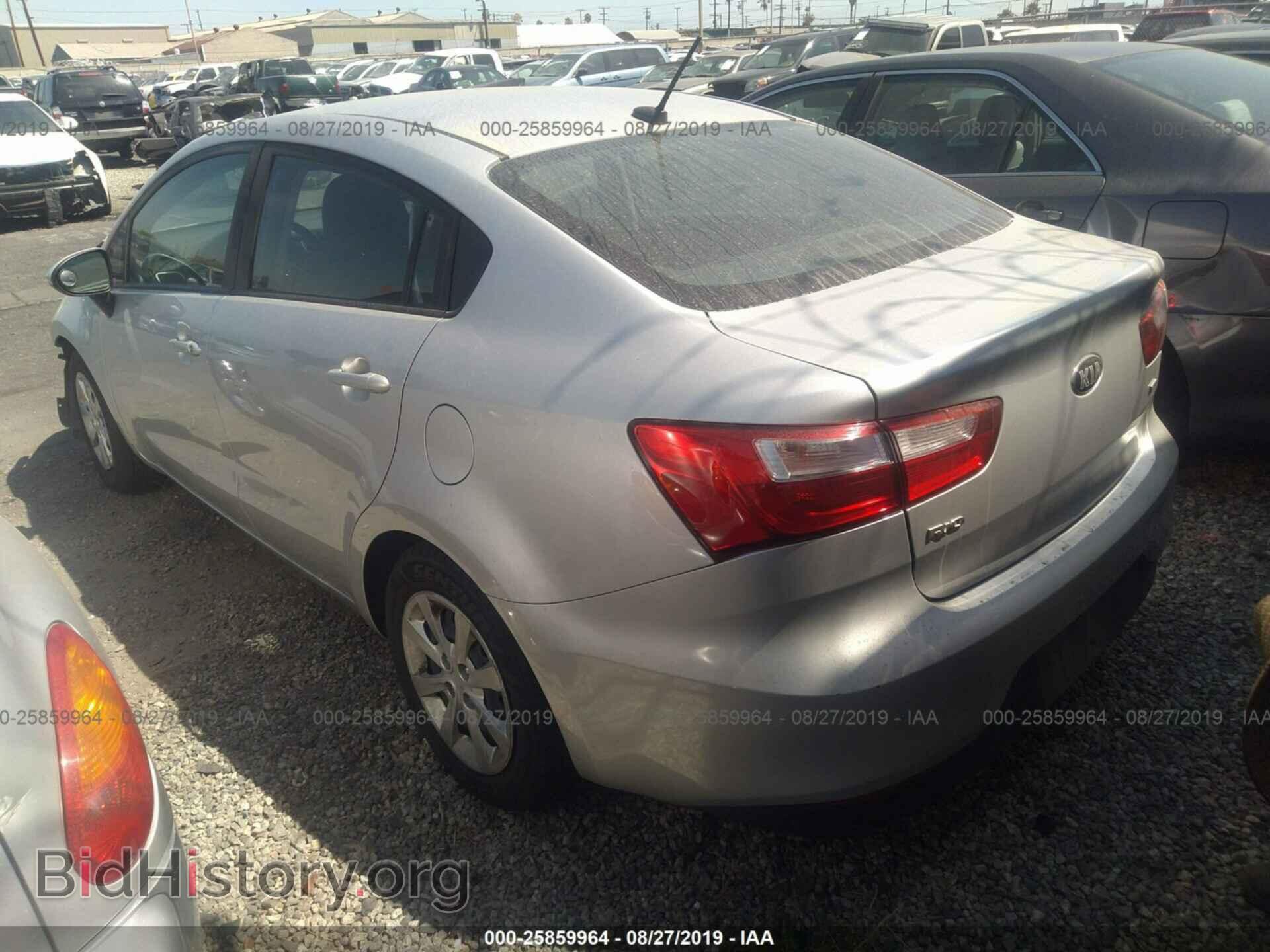 2017 KIA RIO - VIN: KNADM4A35H6026184 - Фото 3