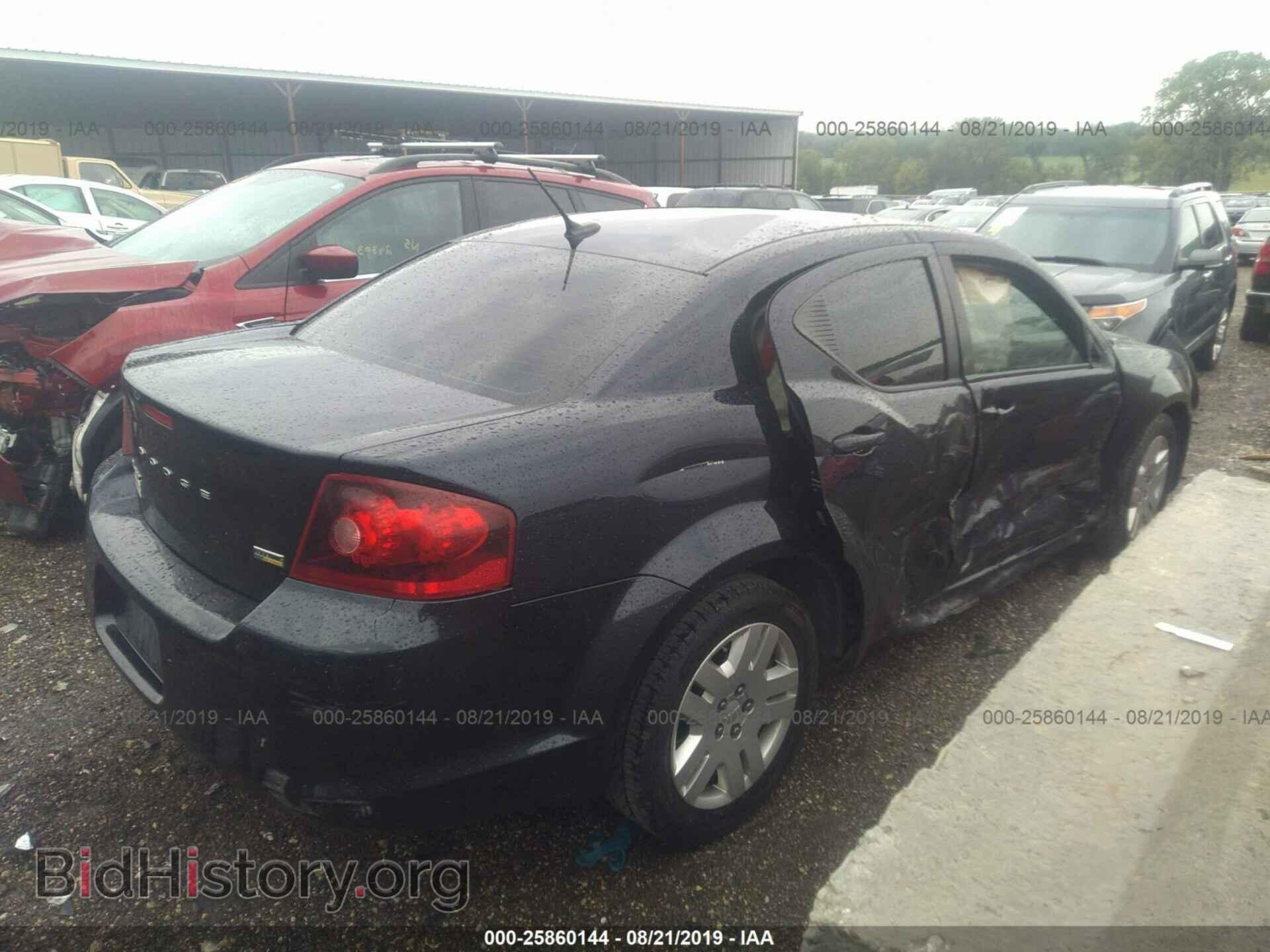 2012 DODGE AVENGER - VIN: 1C3CDZAB6CN325740 - Фото 4