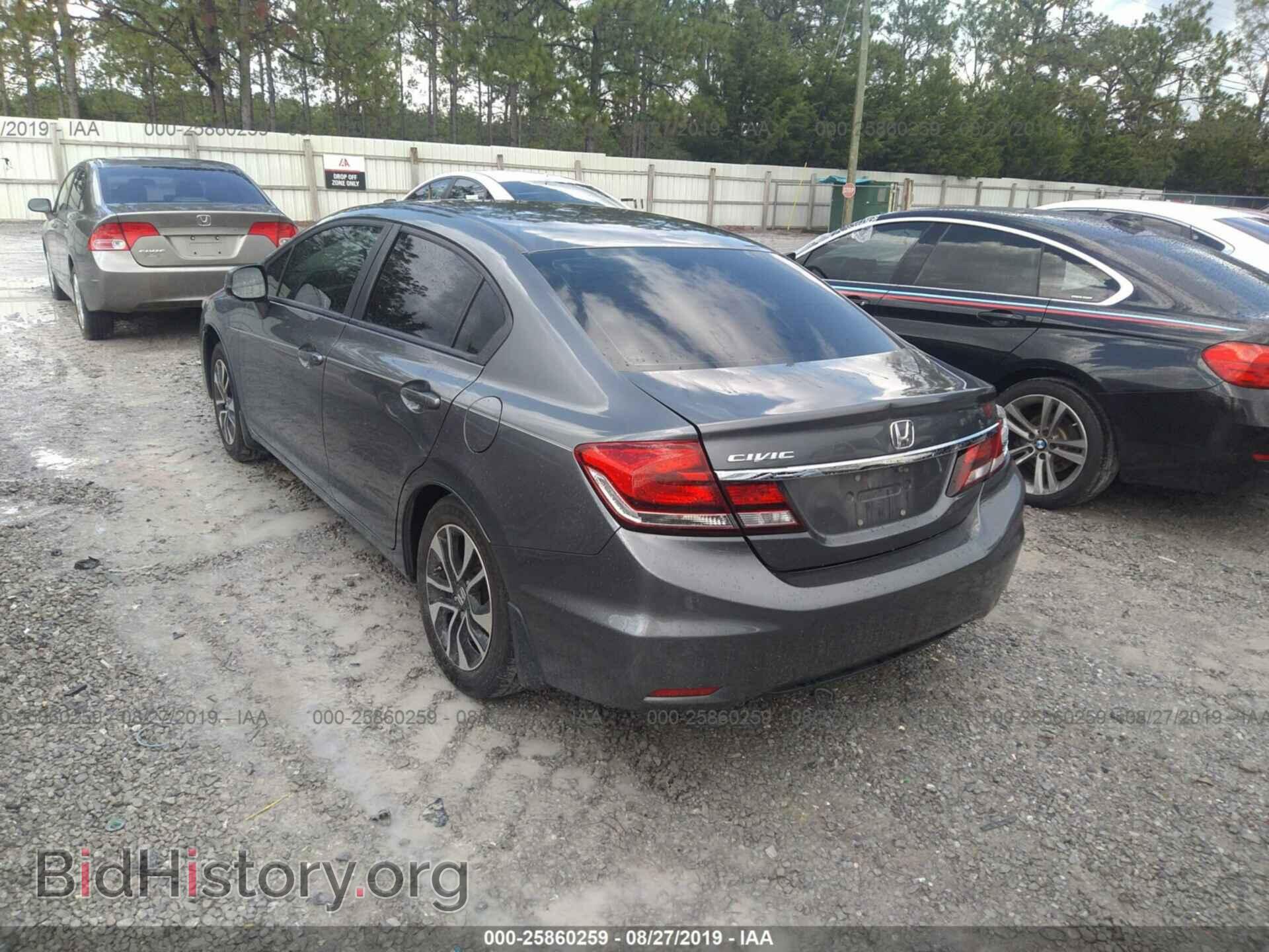 2013 HONDA CIVIC - VIN: 19XFB2F81DE038122 - Фото 3