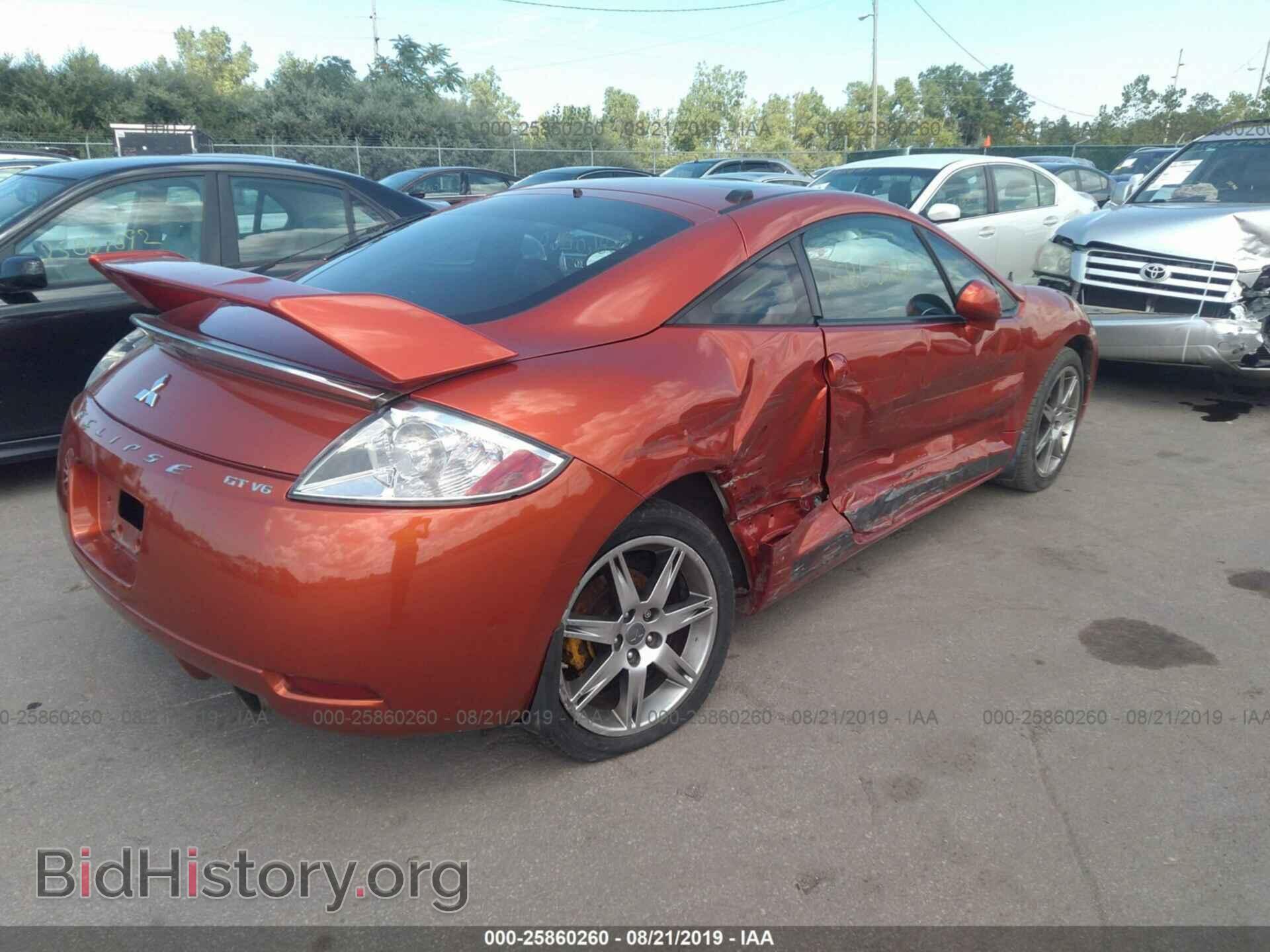 2008 MITSUBISHI ECLIPSE - VIN: 4A3AK64T78E024068 - Фото 4