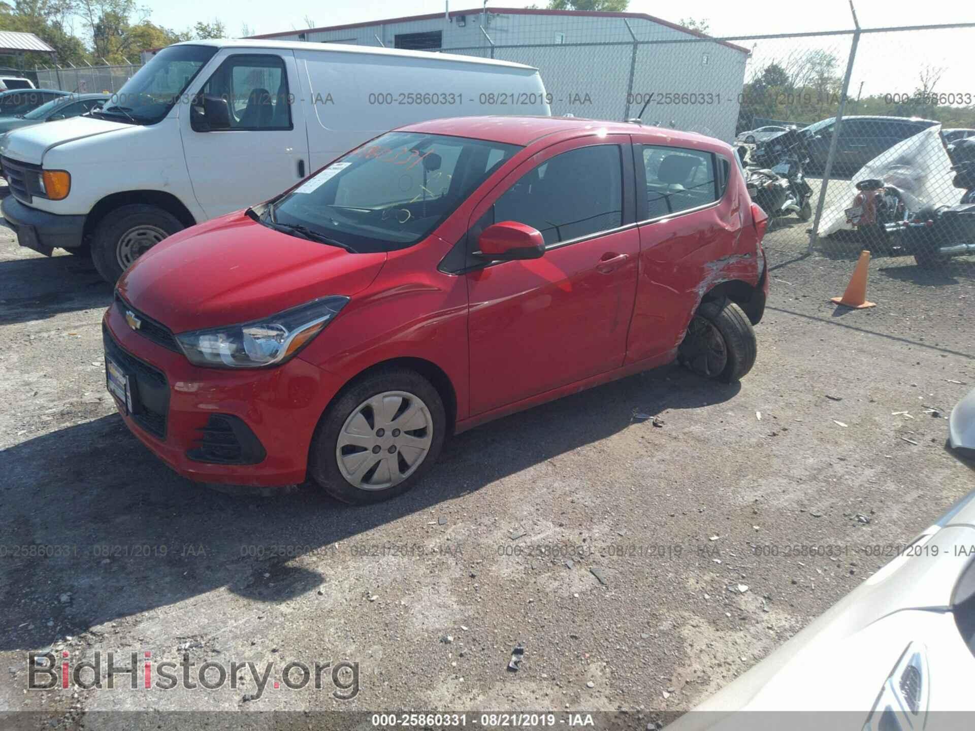 2016 CHEVROLET SPARK - VIN: KL8CB6SA8GC633122 - Фото 2