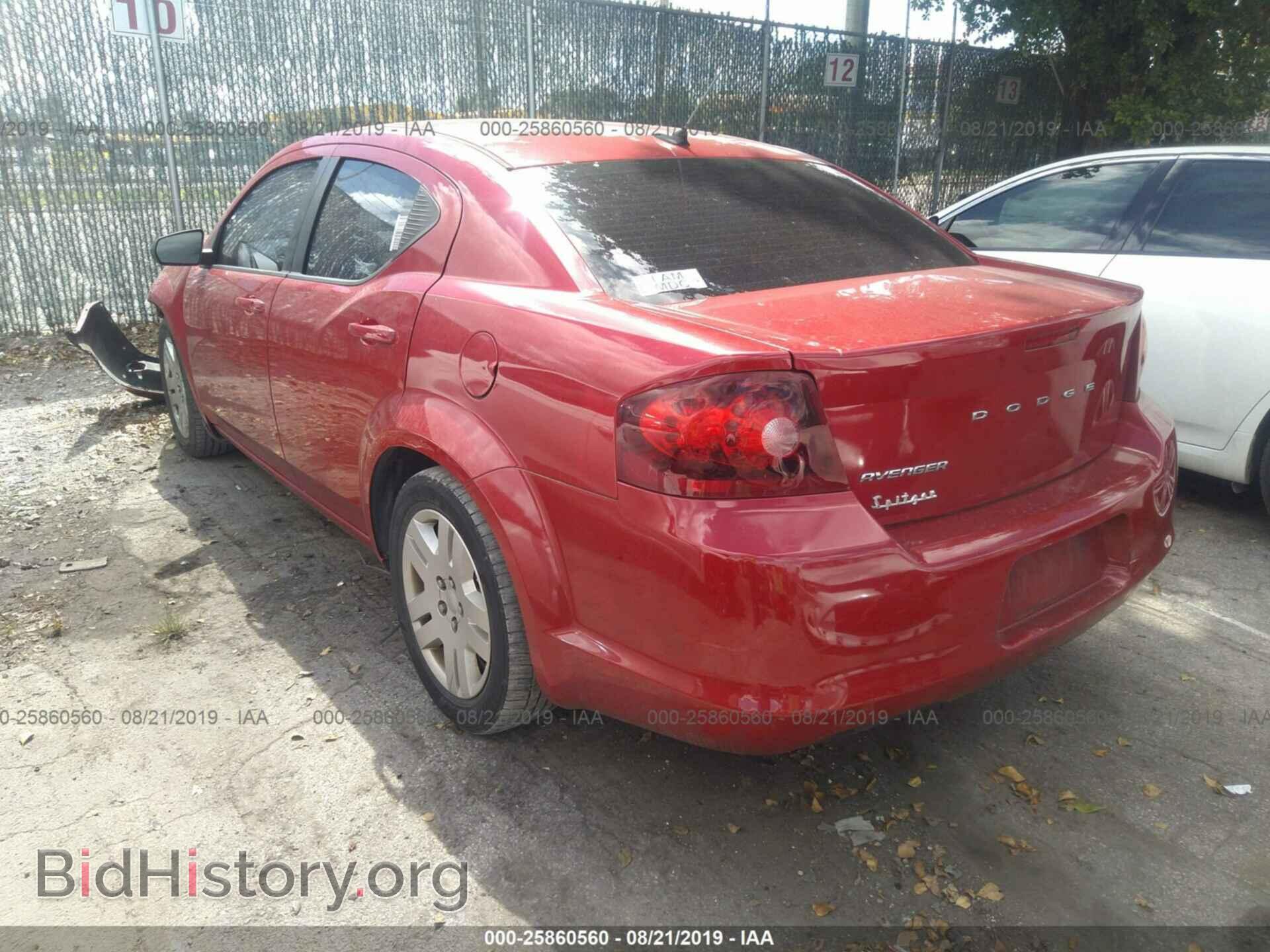 2013 DODGE AVENGER - VIN: 1C3CDZAB4DN594367 - Photo 3