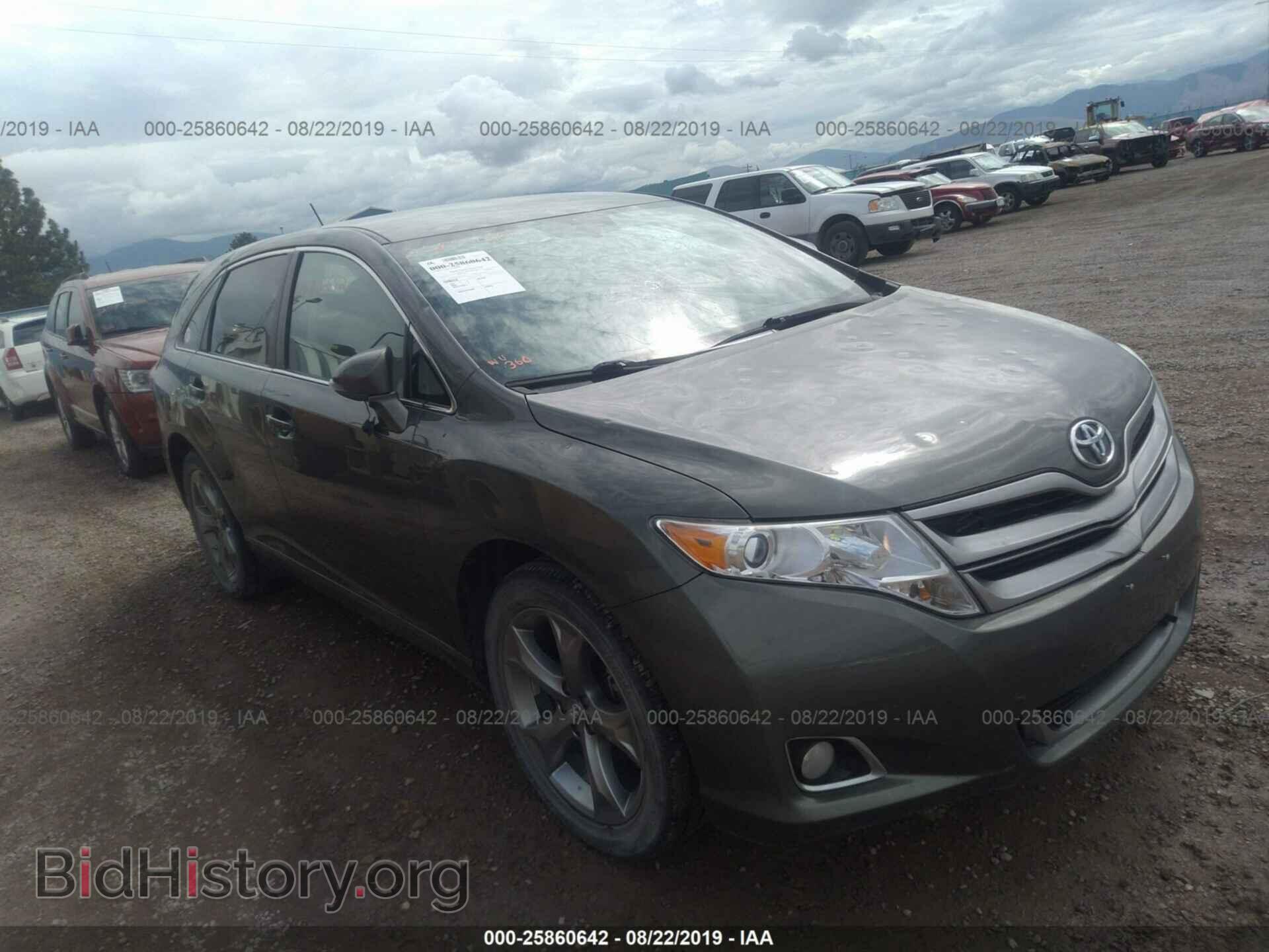 Фотография 4T3BK3BB1EU095657 - TOYOTA VENZA 2014