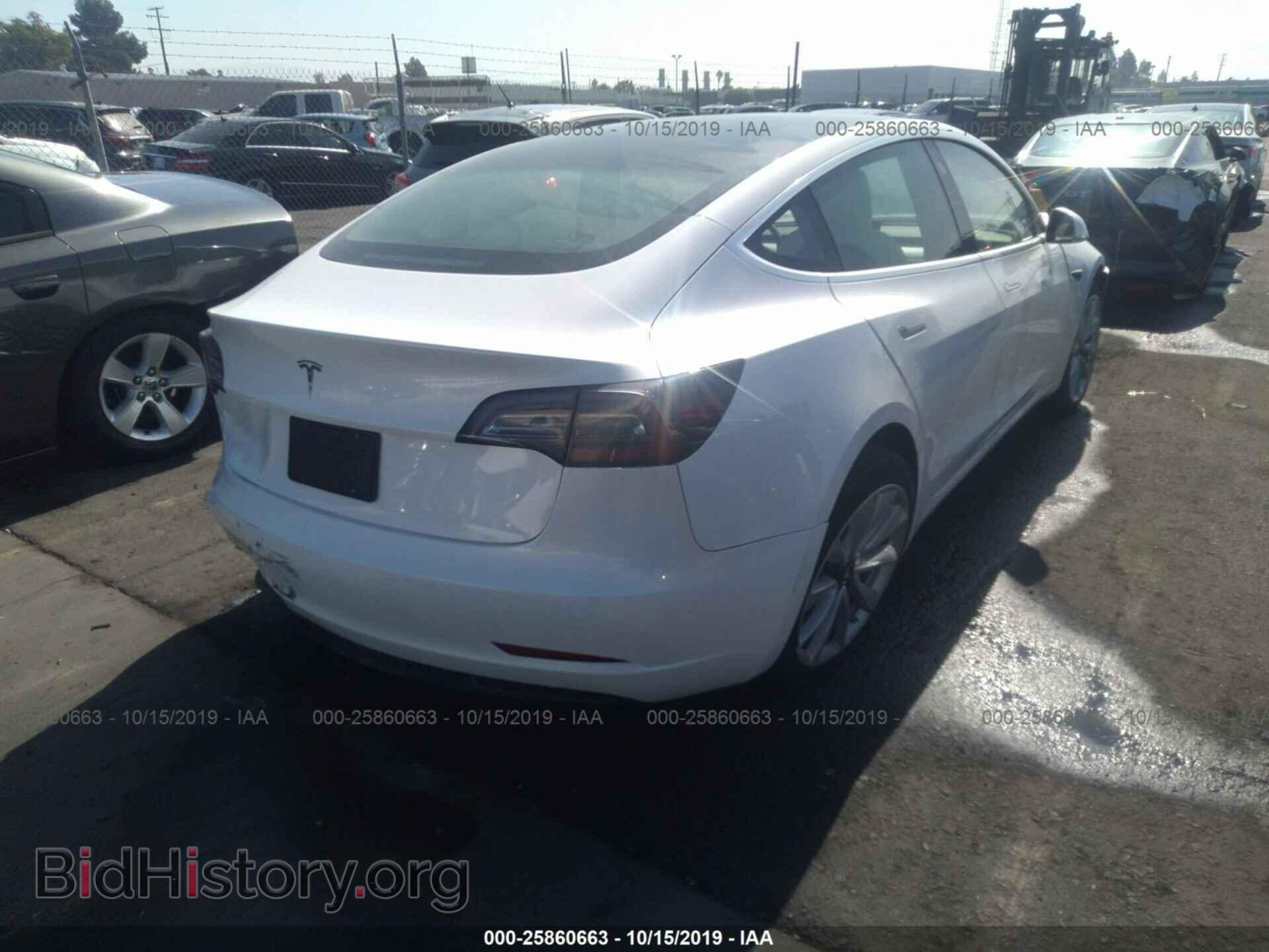 2019 TESLA MODEL 3 - VIN: 5YJ3E1EA2KF313030 - Photo 4
