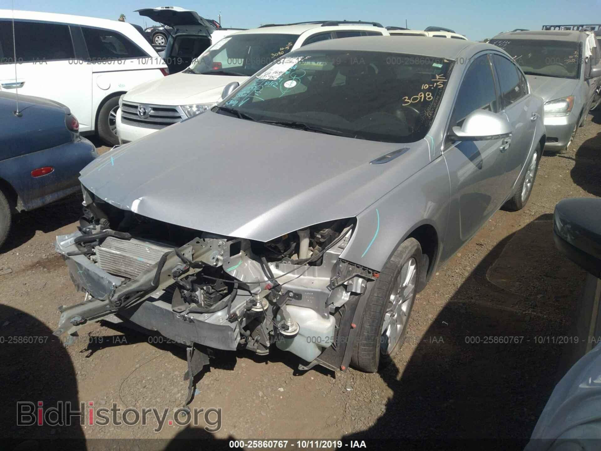 2013 BUICK REGAL - VIN: 2G4GS5ER0D9219108 - Фото 2