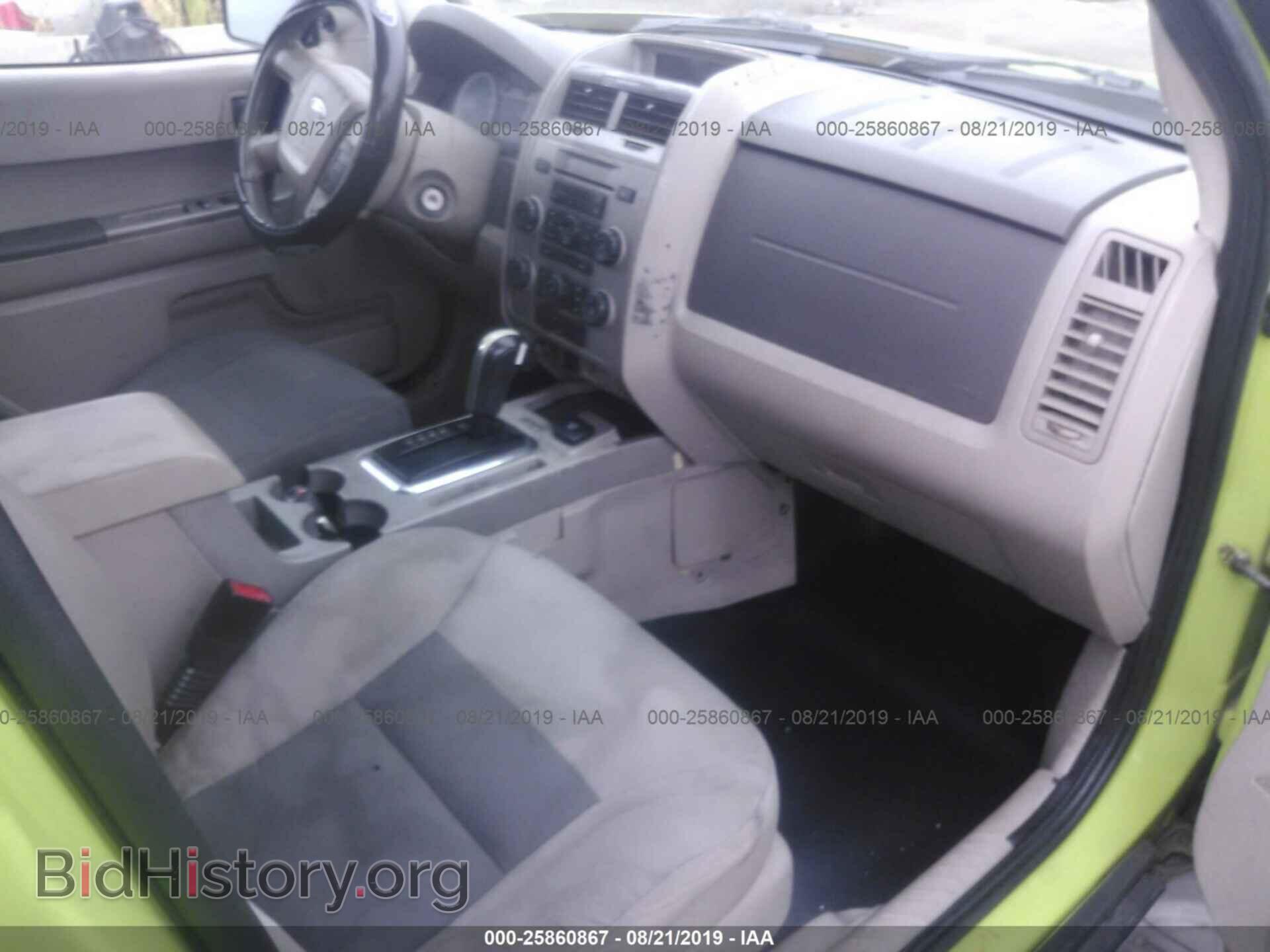 2009 FORD ESCAPE - VIN: 1FMCU49389KD02459 - Фото 5