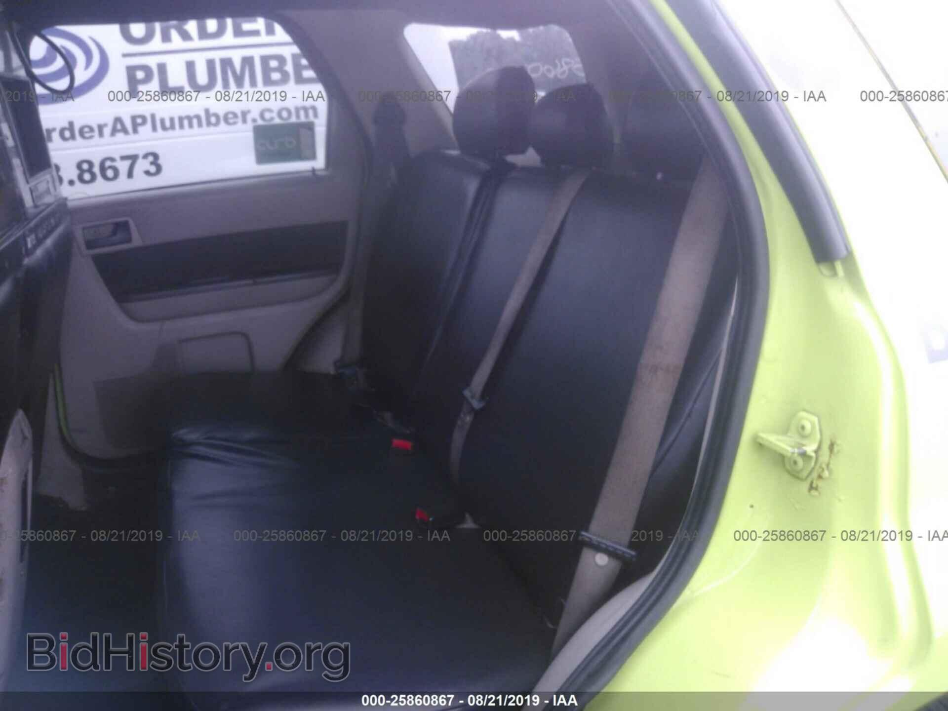 2009 FORD ESCAPE - VIN: 1FMCU49389KD02459 - Фото 8