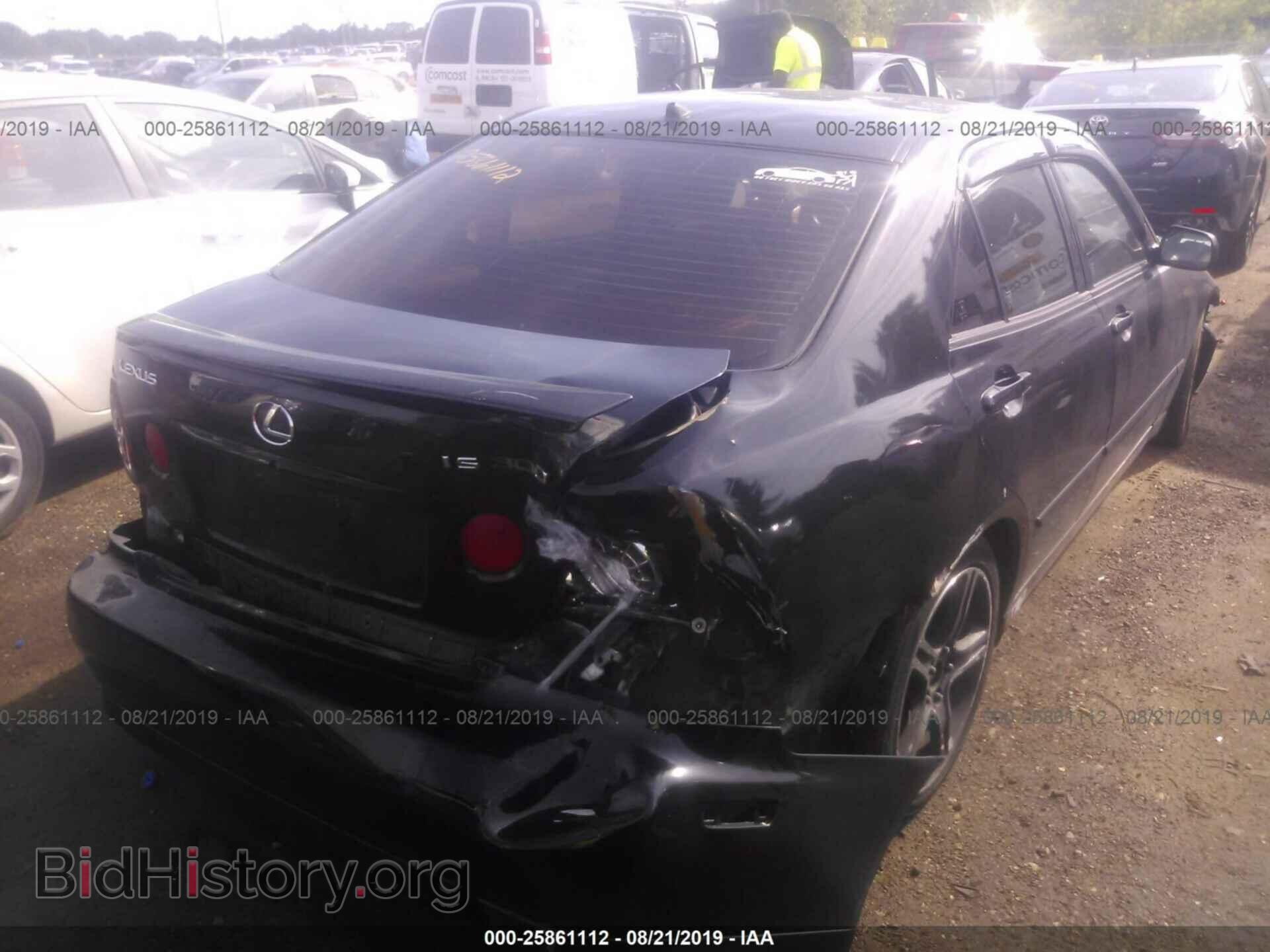 2002 LEXUS IS - VIN: JTHBD192620043928 - Фото 4