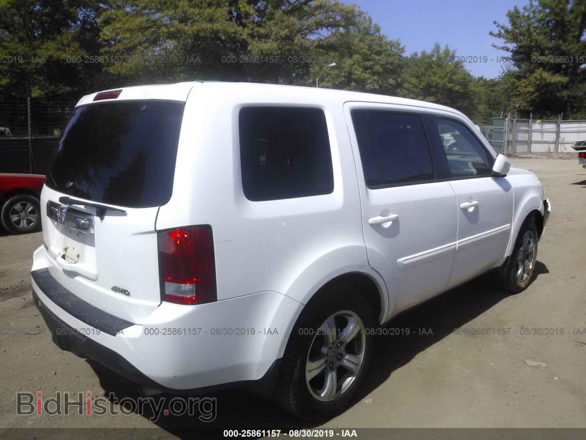 2013 HONDA PILOT - VIN: 5FNYF4H78DB081637 - Фото 4