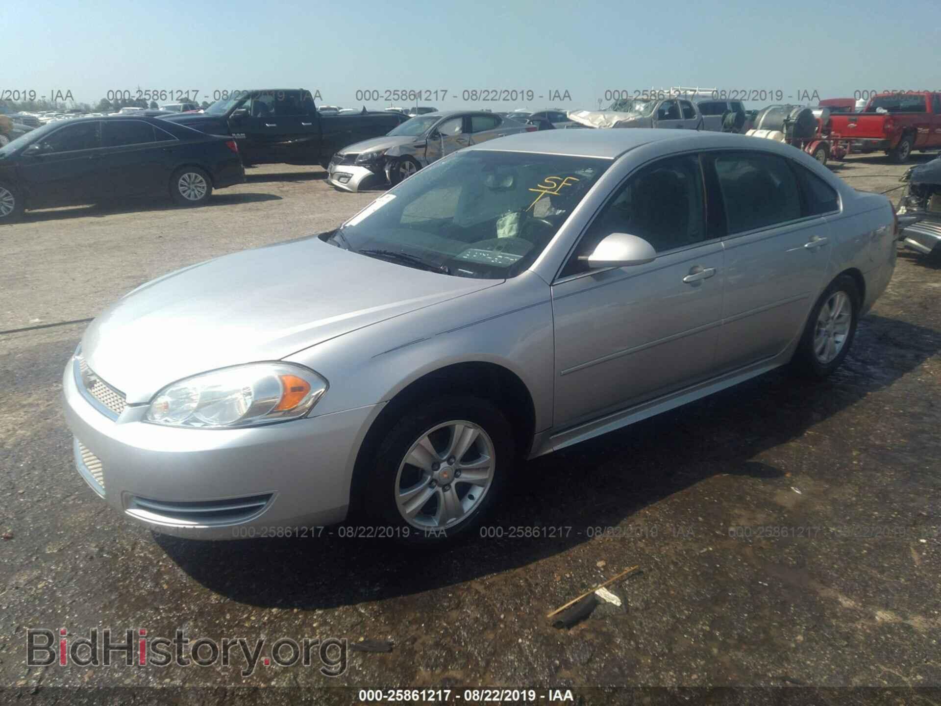 2012 CHEVROLET IMPALA - VIN: 2G1WA5E30C1146665 - Фото 2