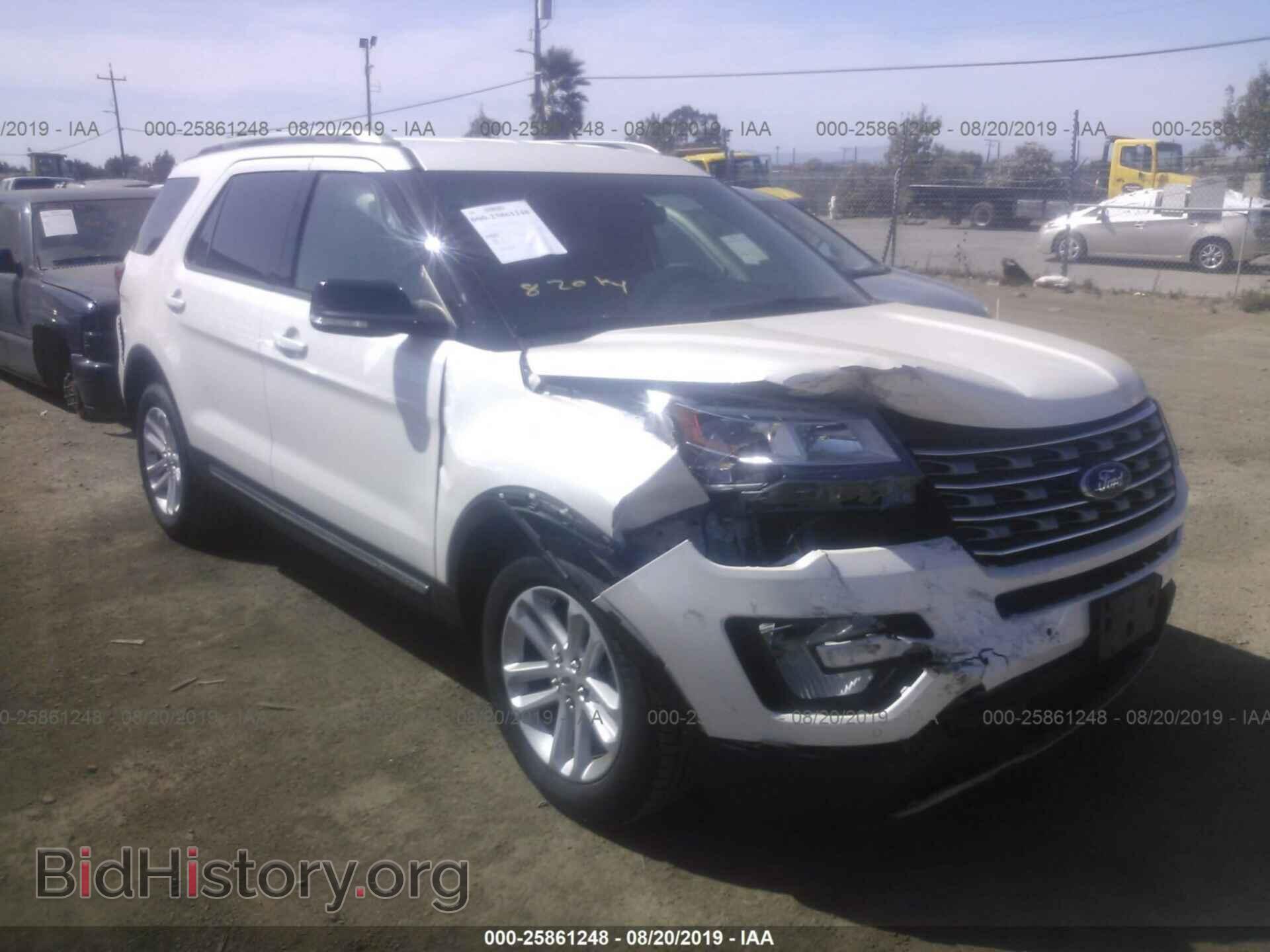 Фотография 1FM5K7D86GGB06782 - FORD EXPLORER 2016
