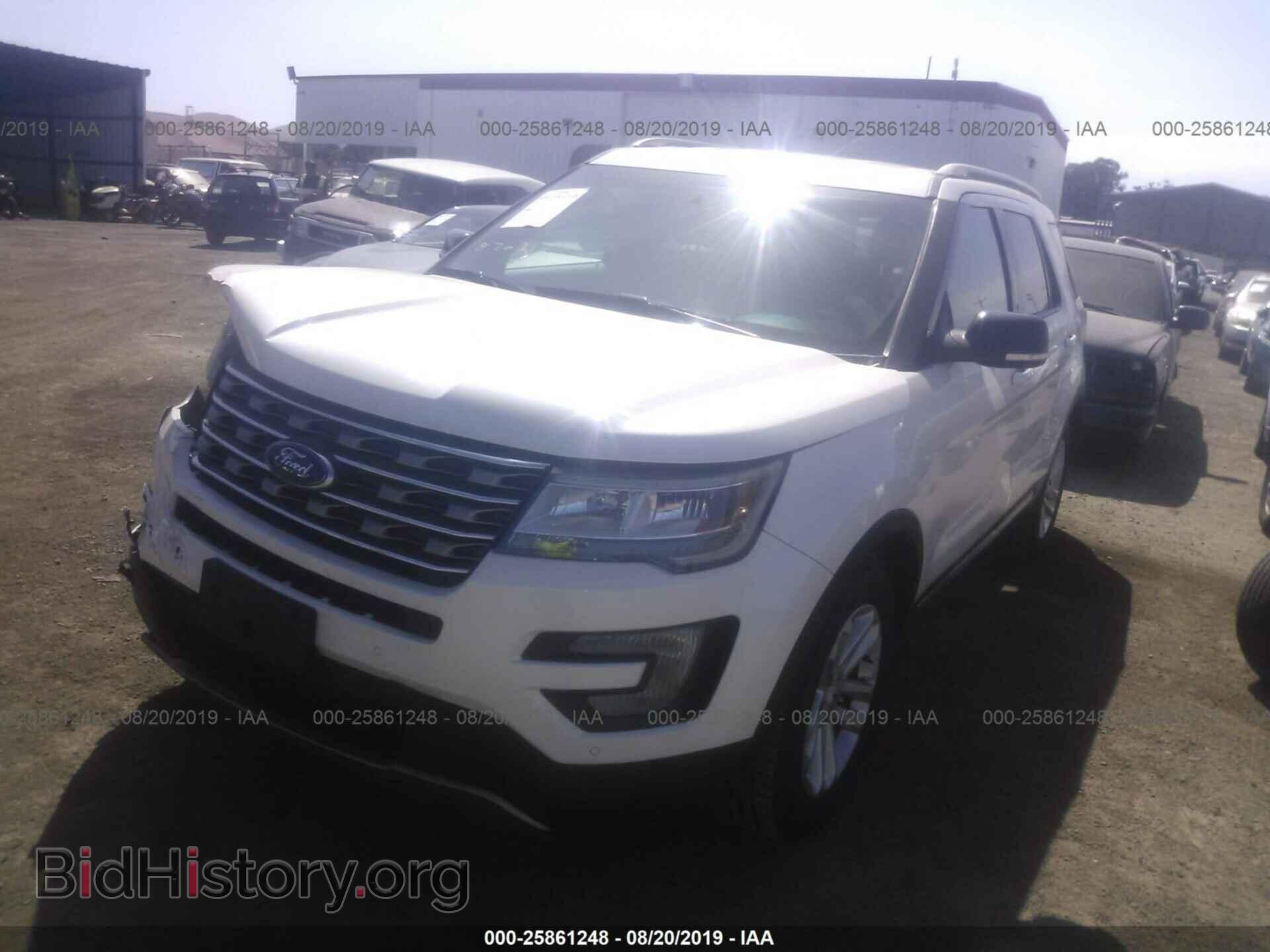 2016 FORD EXPLORER - VIN: 1FM5K7D86GGB06782 - Фото 2
