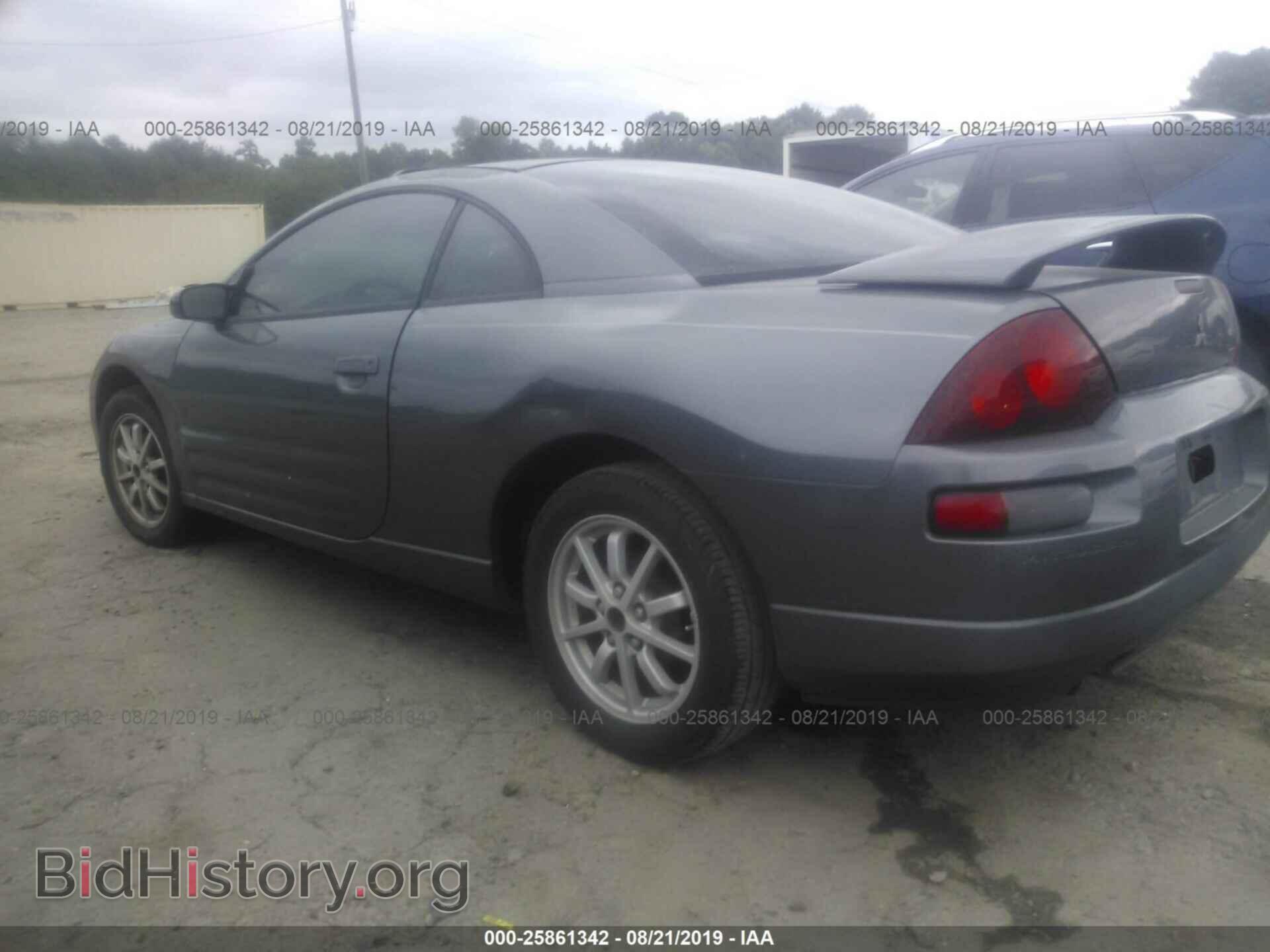 2002 MITSUBISHI ECLIPSE - VIN: 4A3AC44G52E030656 - Фото 3