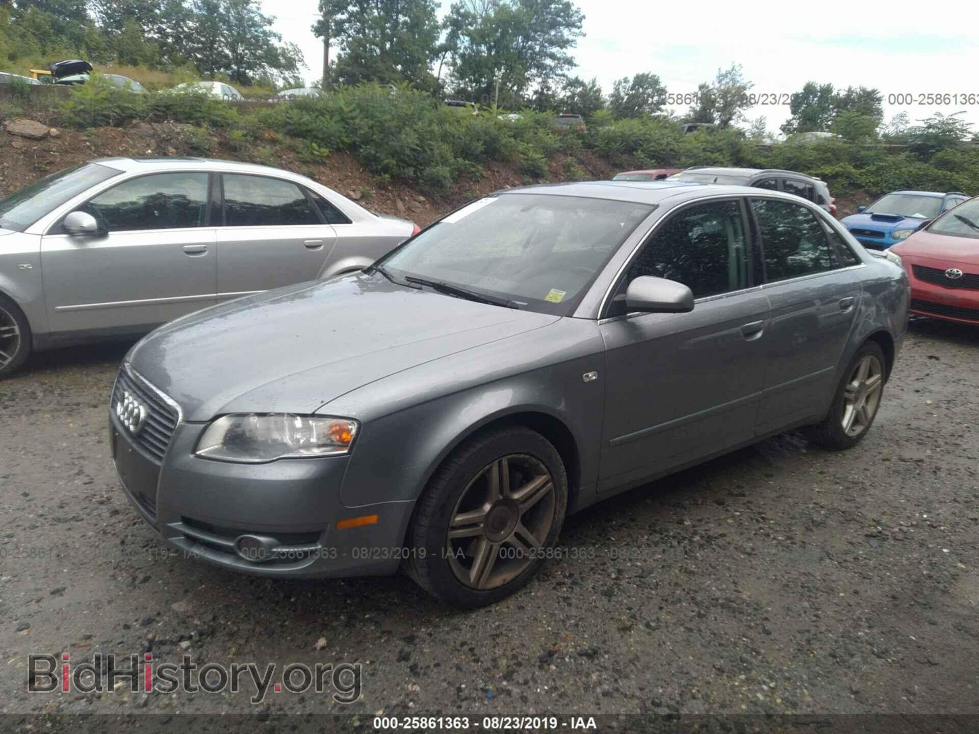 2007 AUDI A4 - VIN: WAUDF78E57A107118 - Фото 2