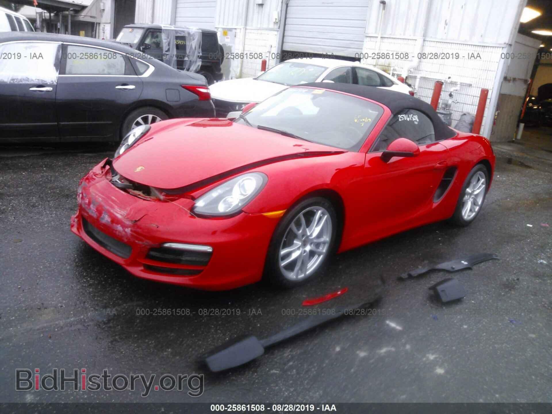 2014 PORSCHE BOXSTER - VIN: WP0CA2A87ES120965 - Фото 2