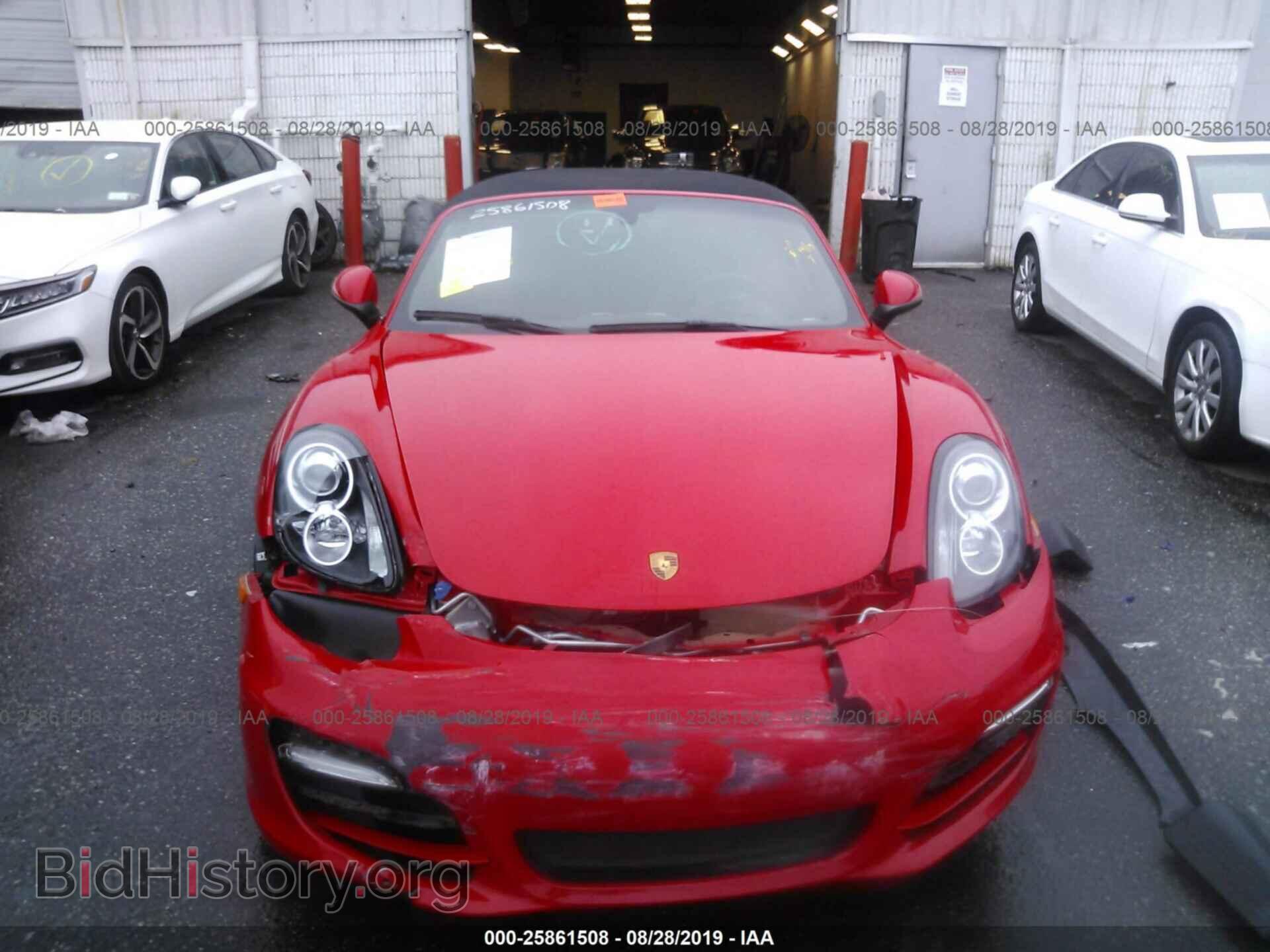 2014 PORSCHE BOXSTER - VIN: WP0CA2A87ES120965 - Фото 6