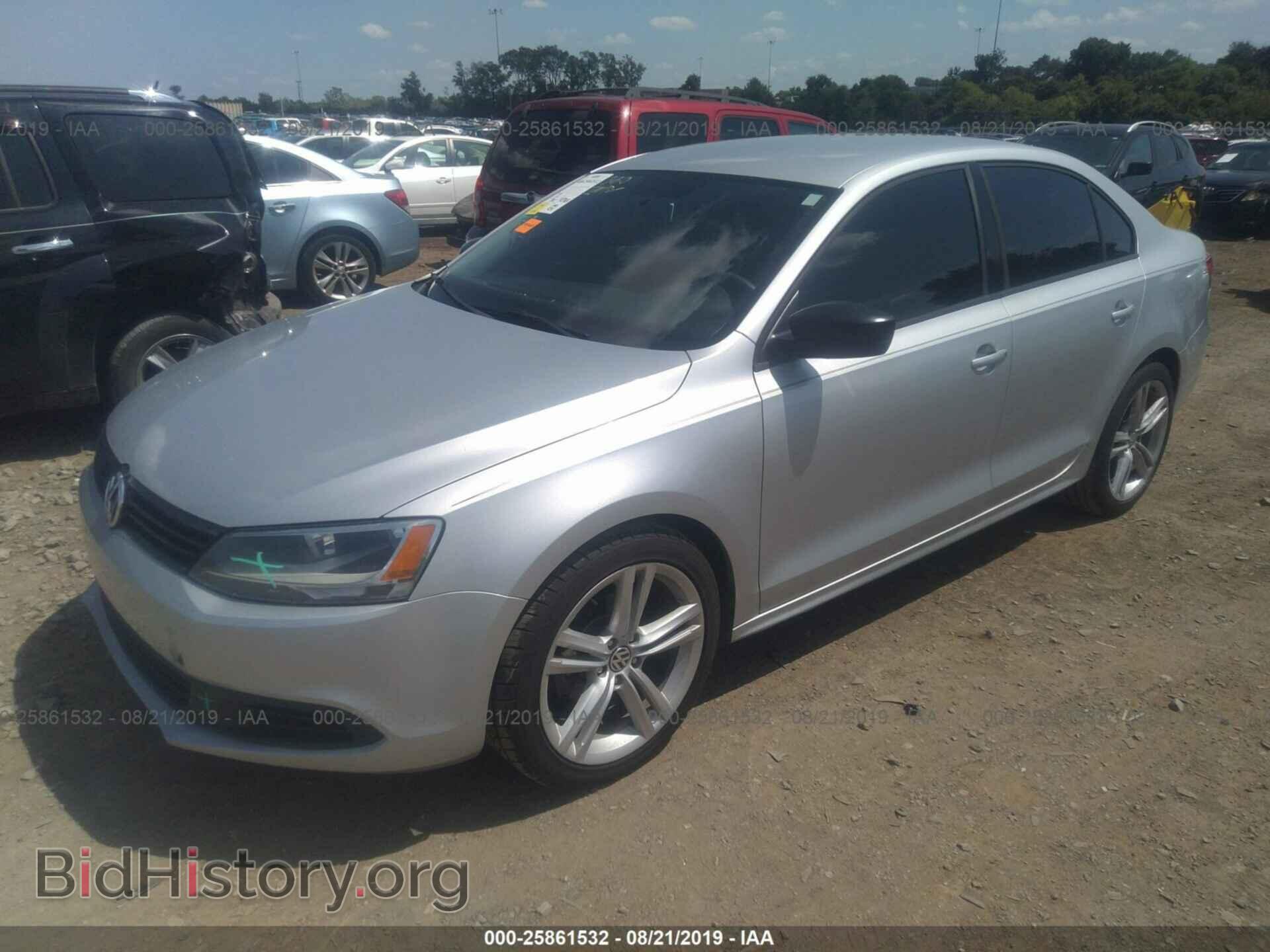 2012 VOLKSWAGEN JETTA - VIN: 3VW2K7AJ9CM385222 - Фото 2