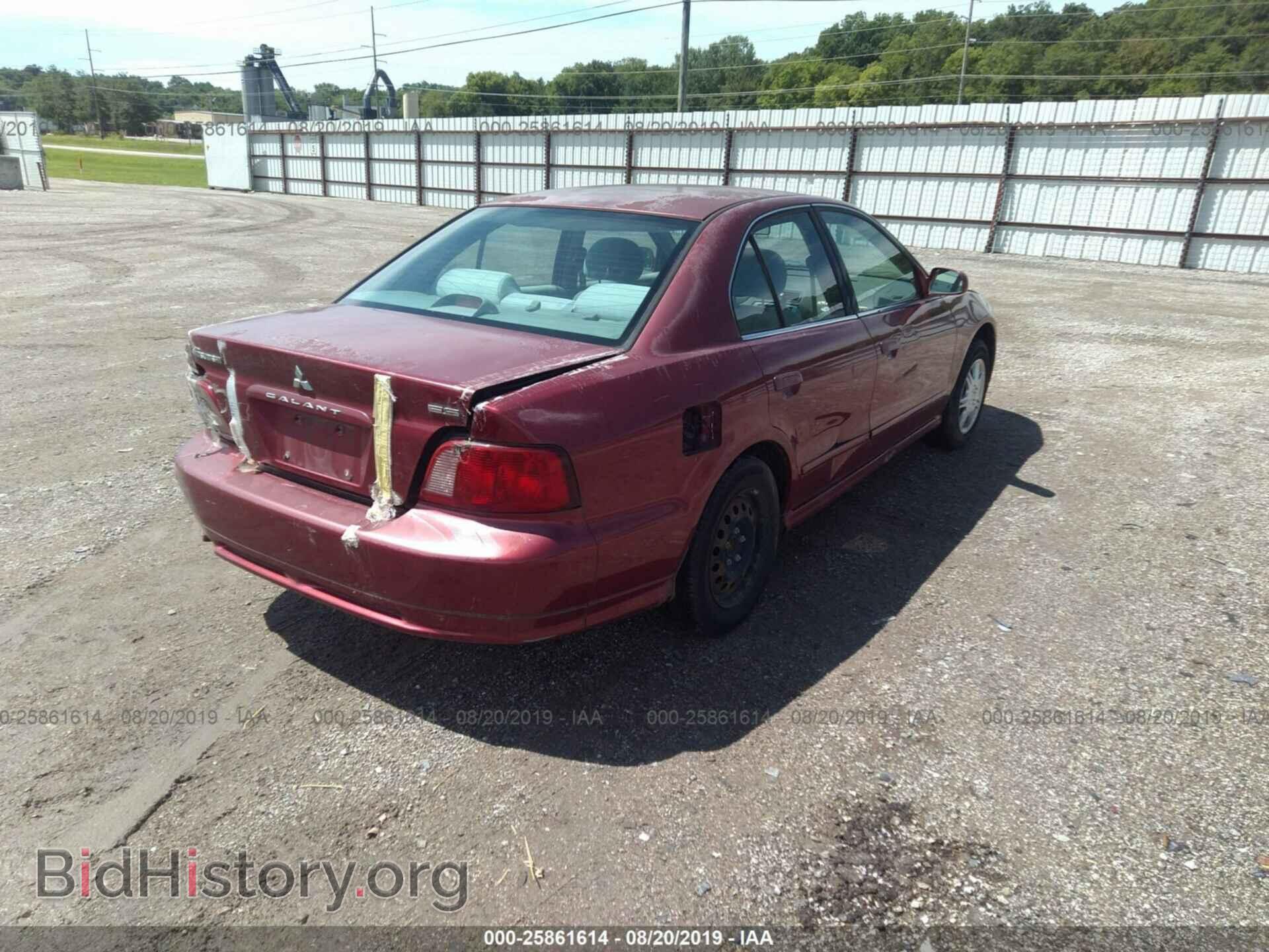 2002 MITSUBISHI GALANT - VIN: 4A3AA46G42E086011 - Фото 4