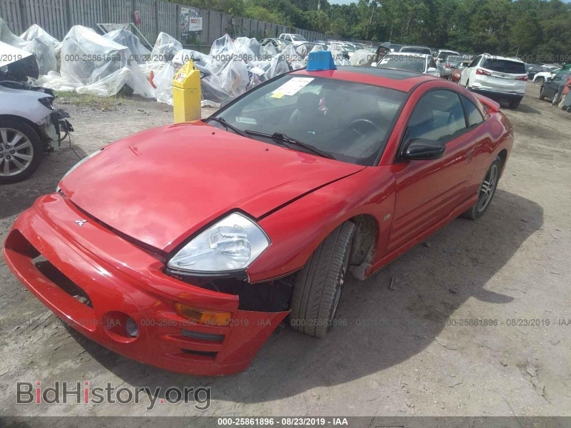 2003 MITSUBISHI ECLIPSE - VIN: 4A3AC74H33E008716 - Photo 2
