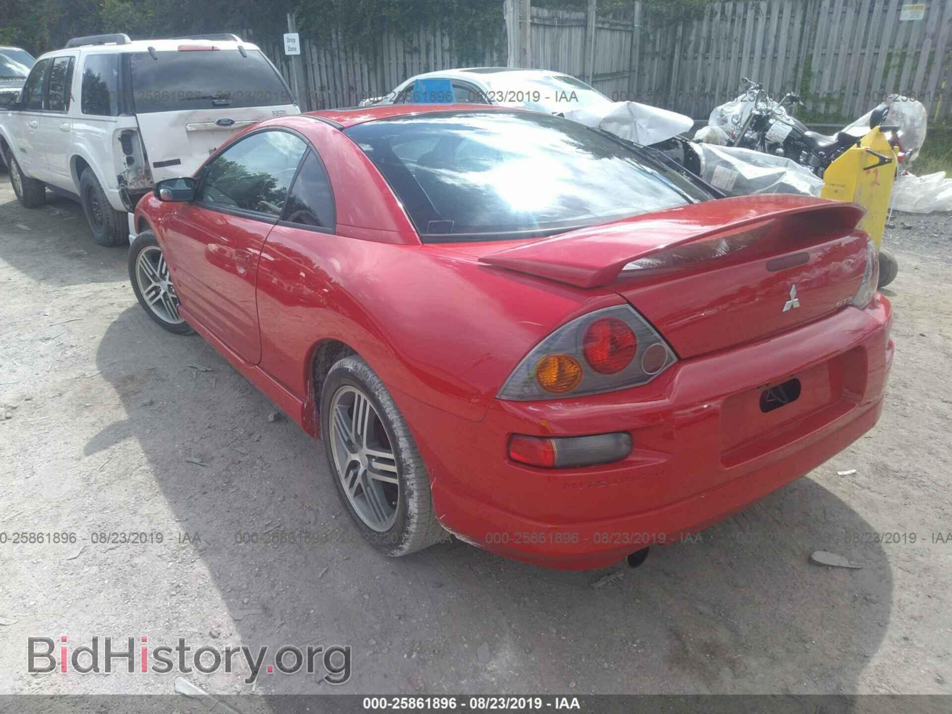 2003 MITSUBISHI ECLIPSE - VIN: 4A3AC74H33E008716 - Photo 3