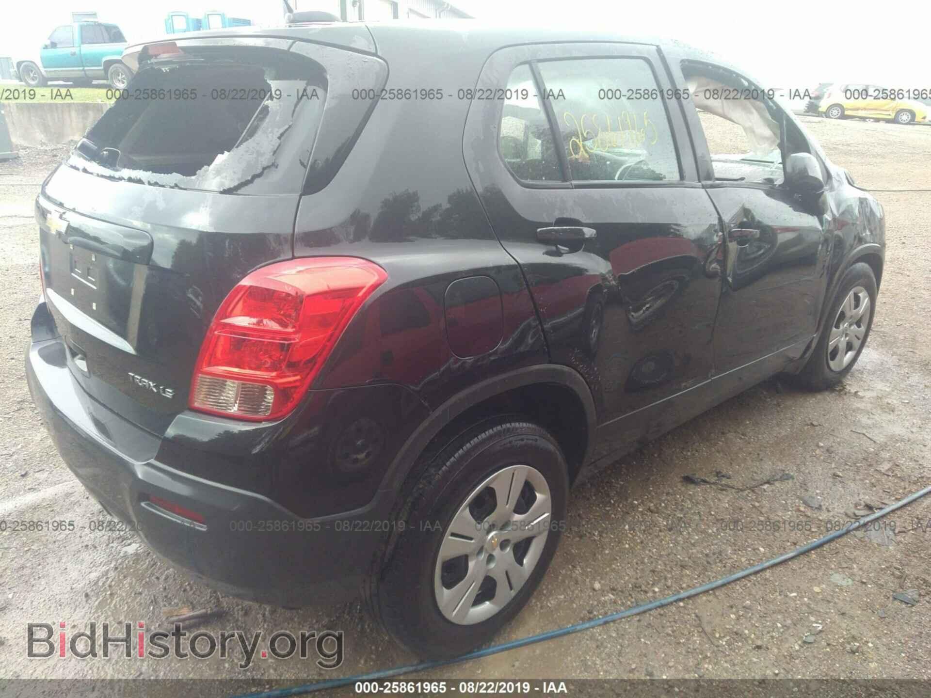 2015 CHEVROLET TRAX - VIN: KL7CJKSB1FB206748 - Фото 4